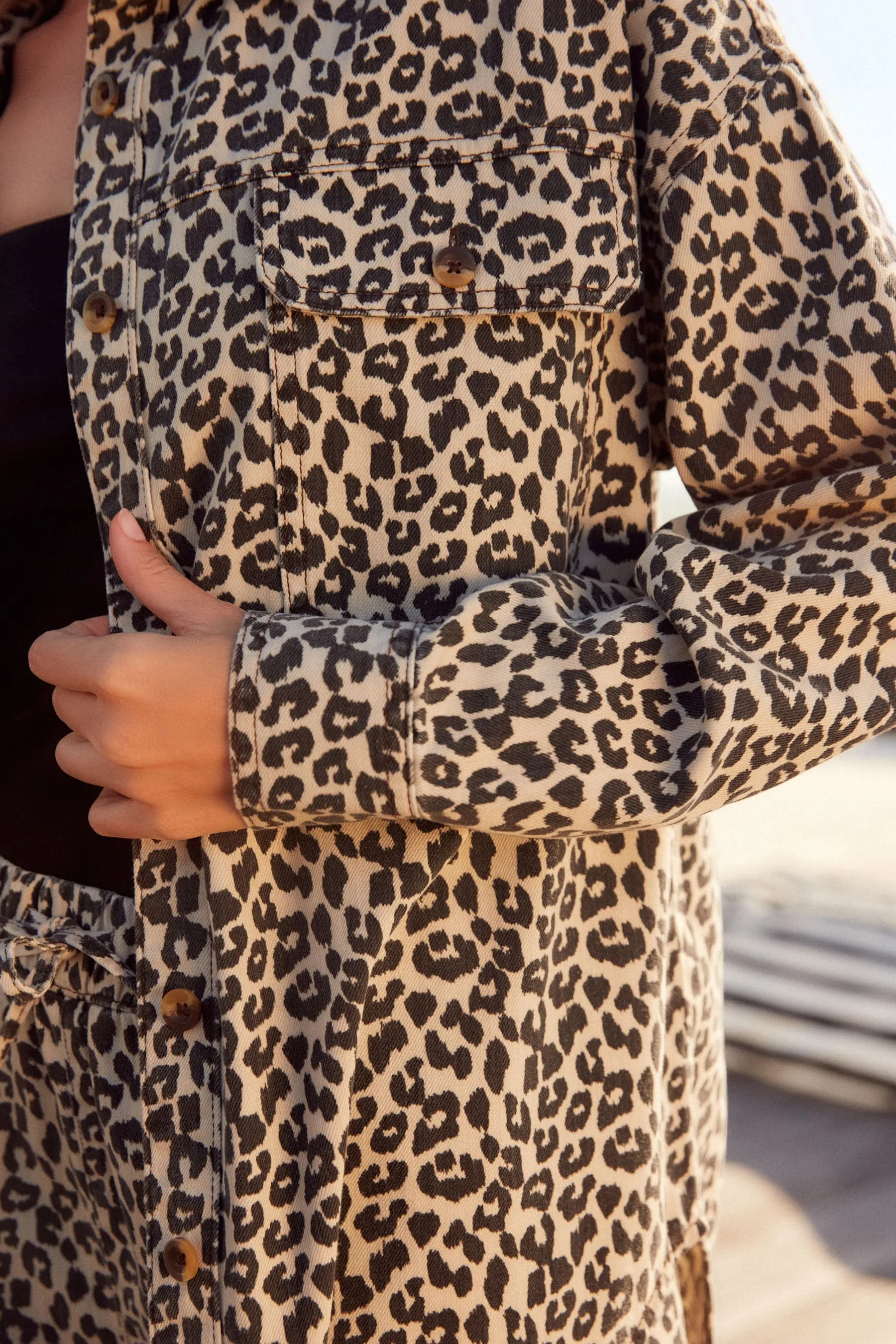 Camicia di jeans oversize