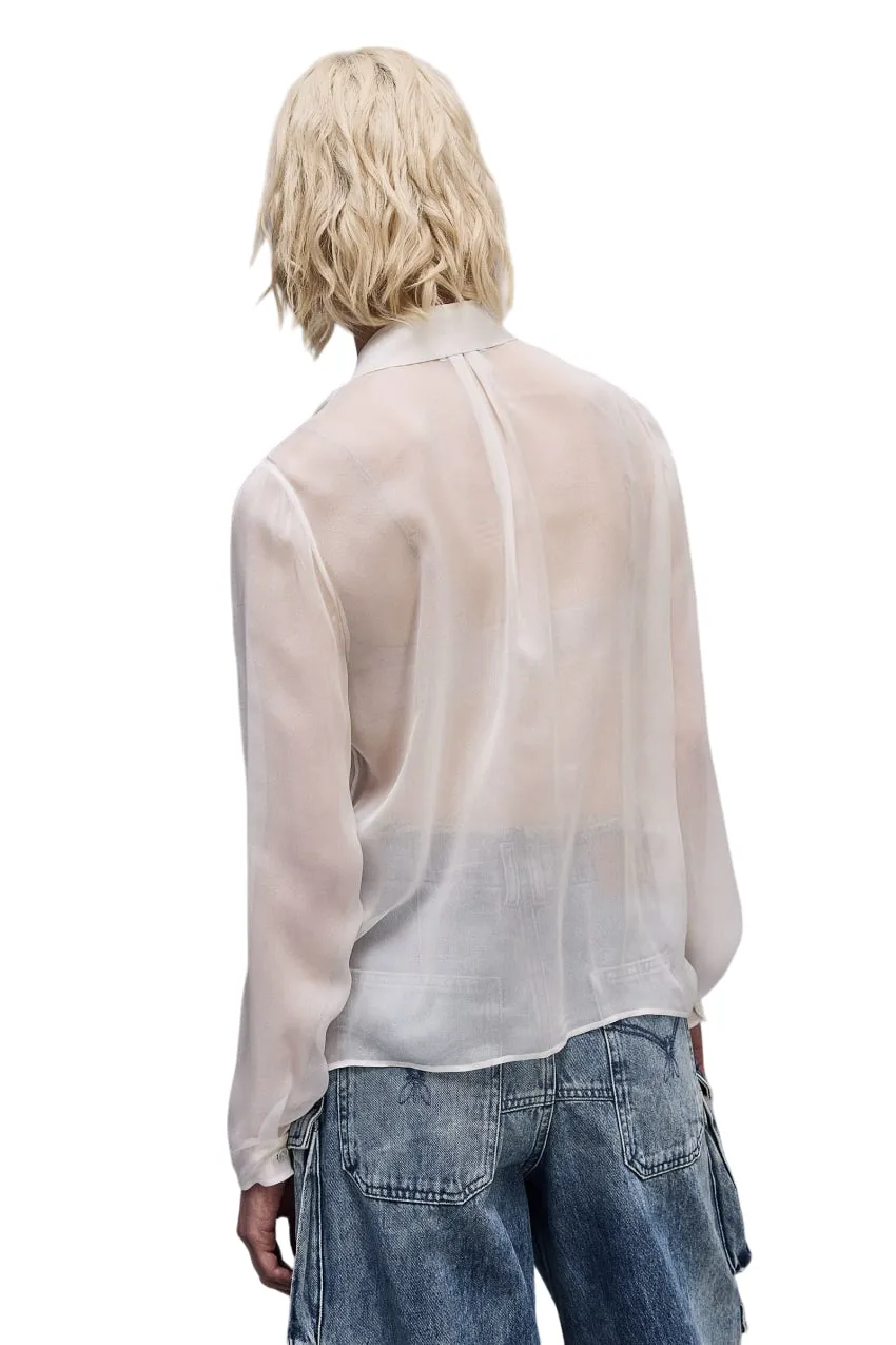 Camicia in voile di seta