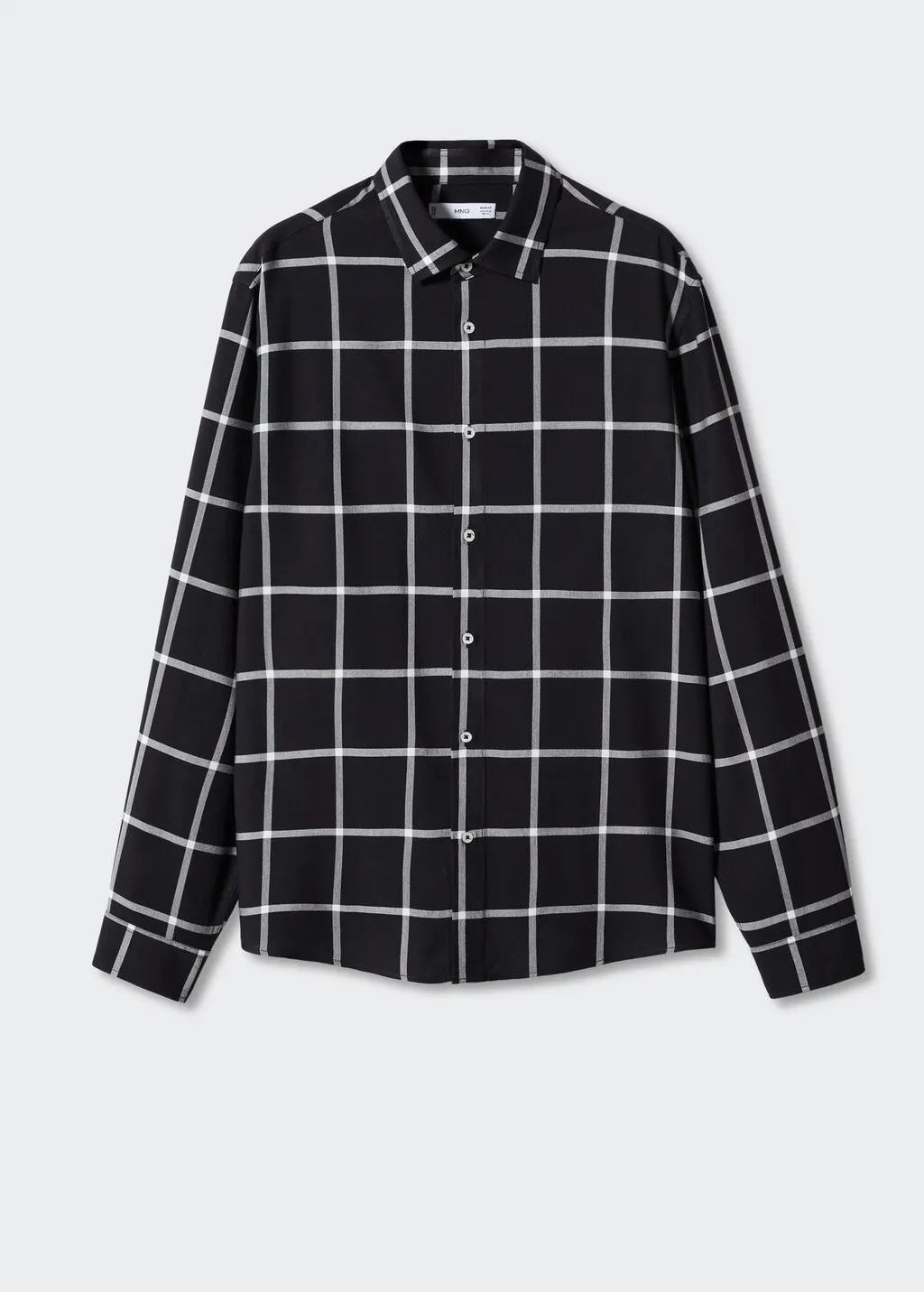 Camicia regular-fit stampa quadri