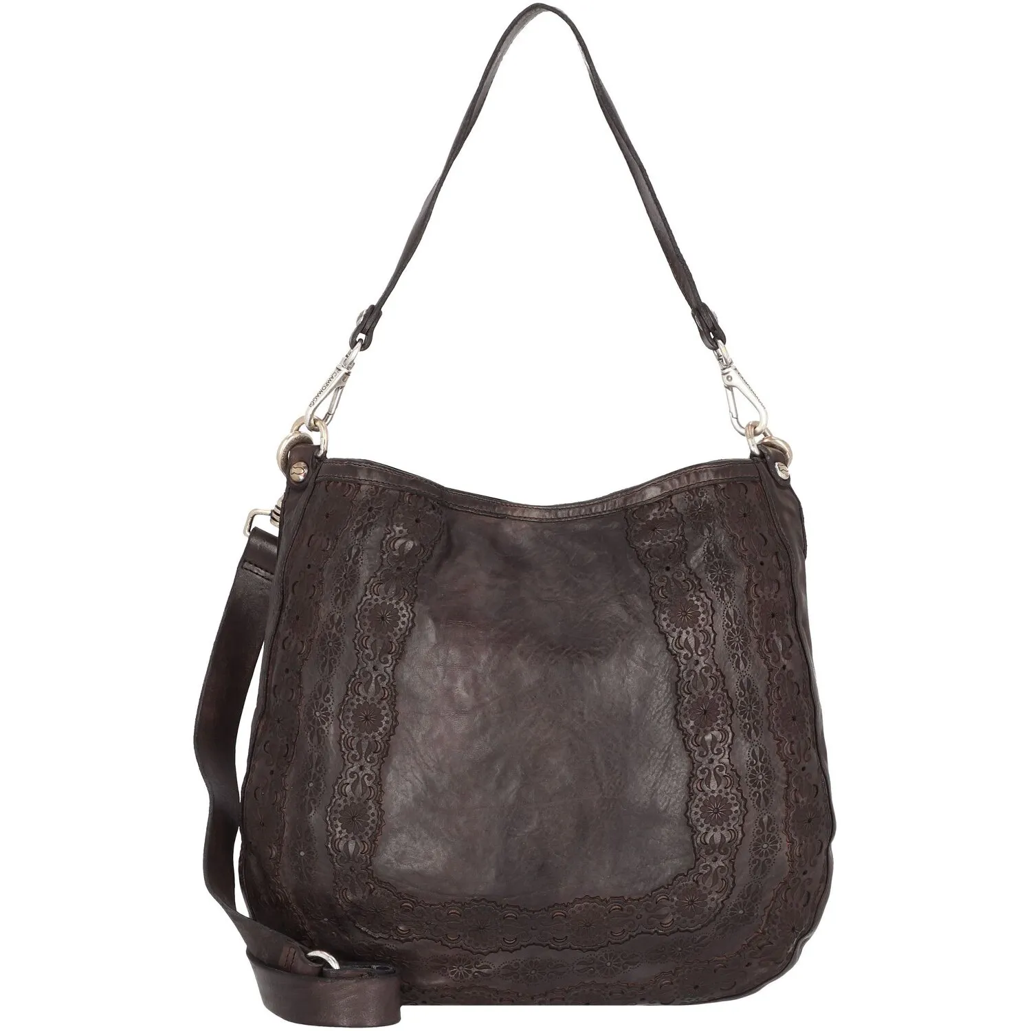 Campomaggi Borsa a tracolla in pelle 35 cm