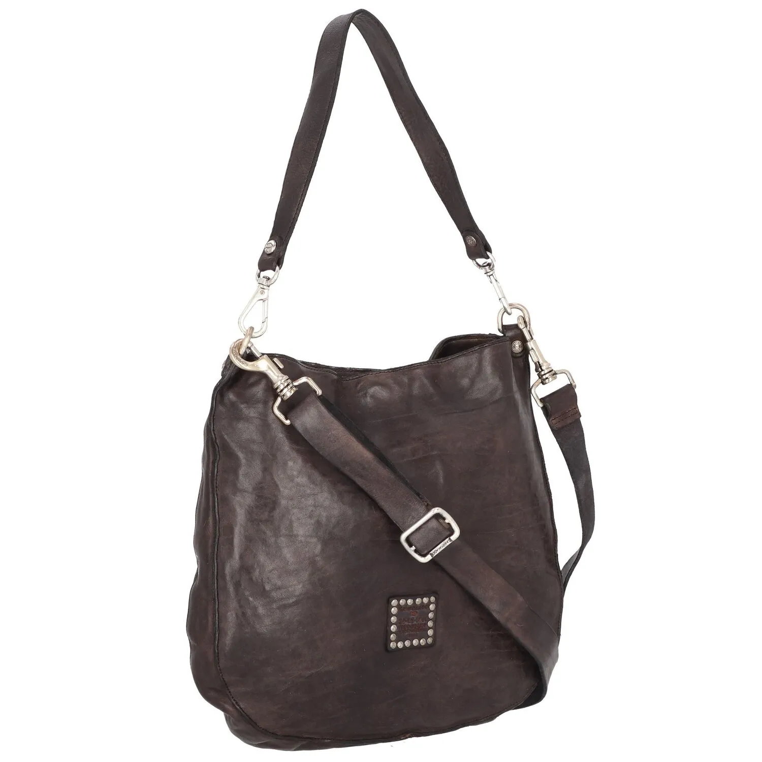 Campomaggi Borsa a tracolla in pelle 35 cm