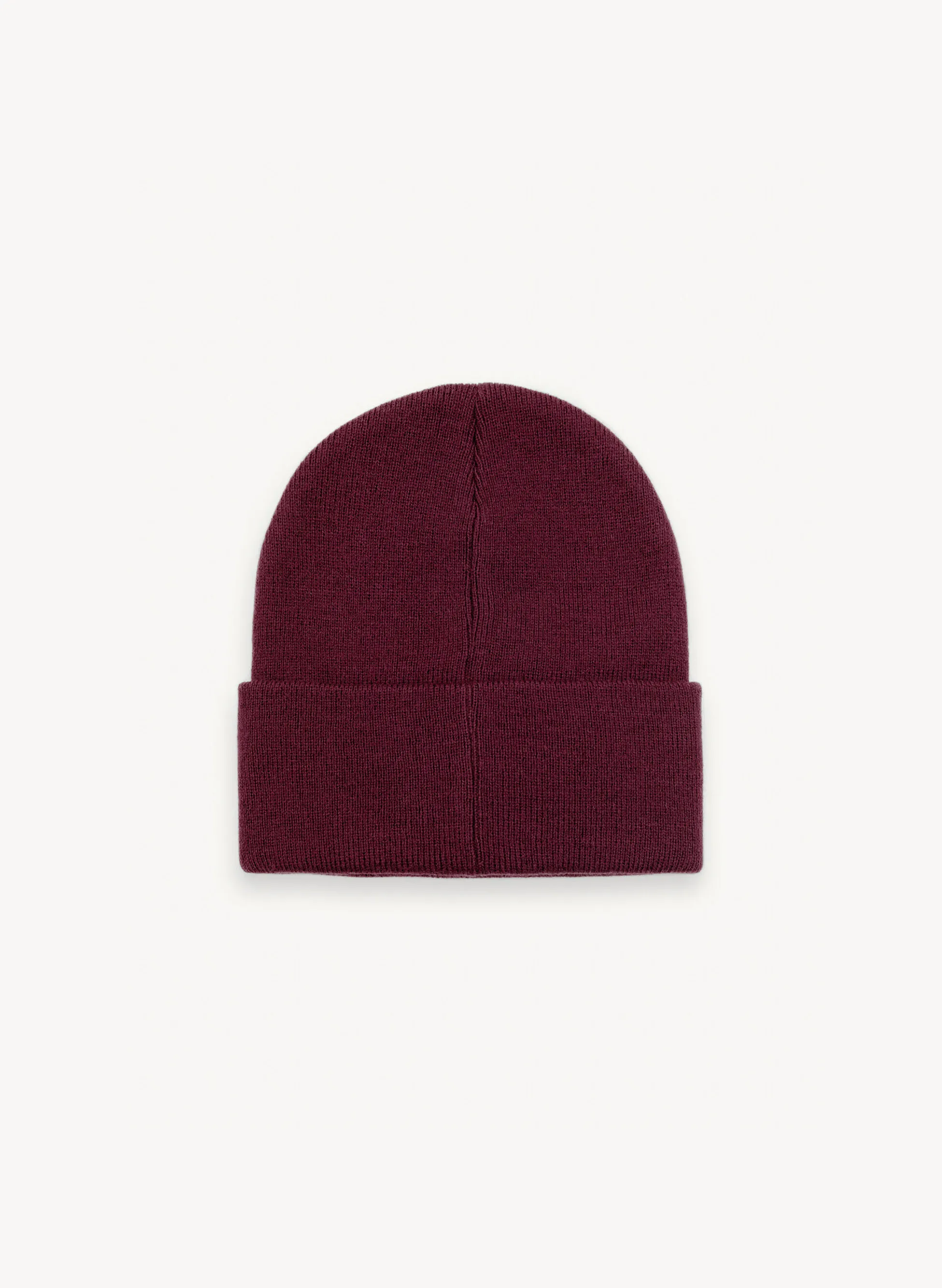cappello oversize in maglia rasata unisex