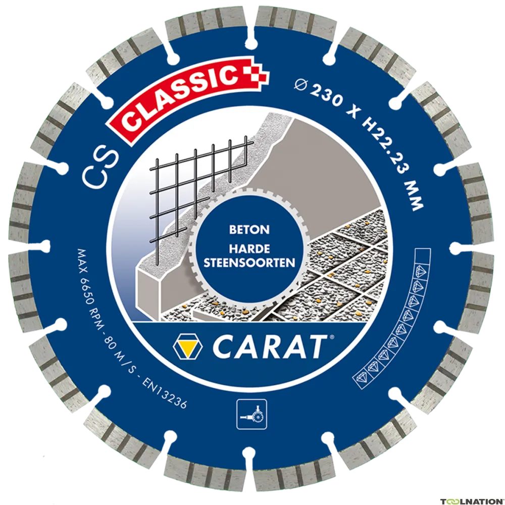 Carat CSC3002000 Sega diamantata per calcestruzzo CS Classic 300 x 20