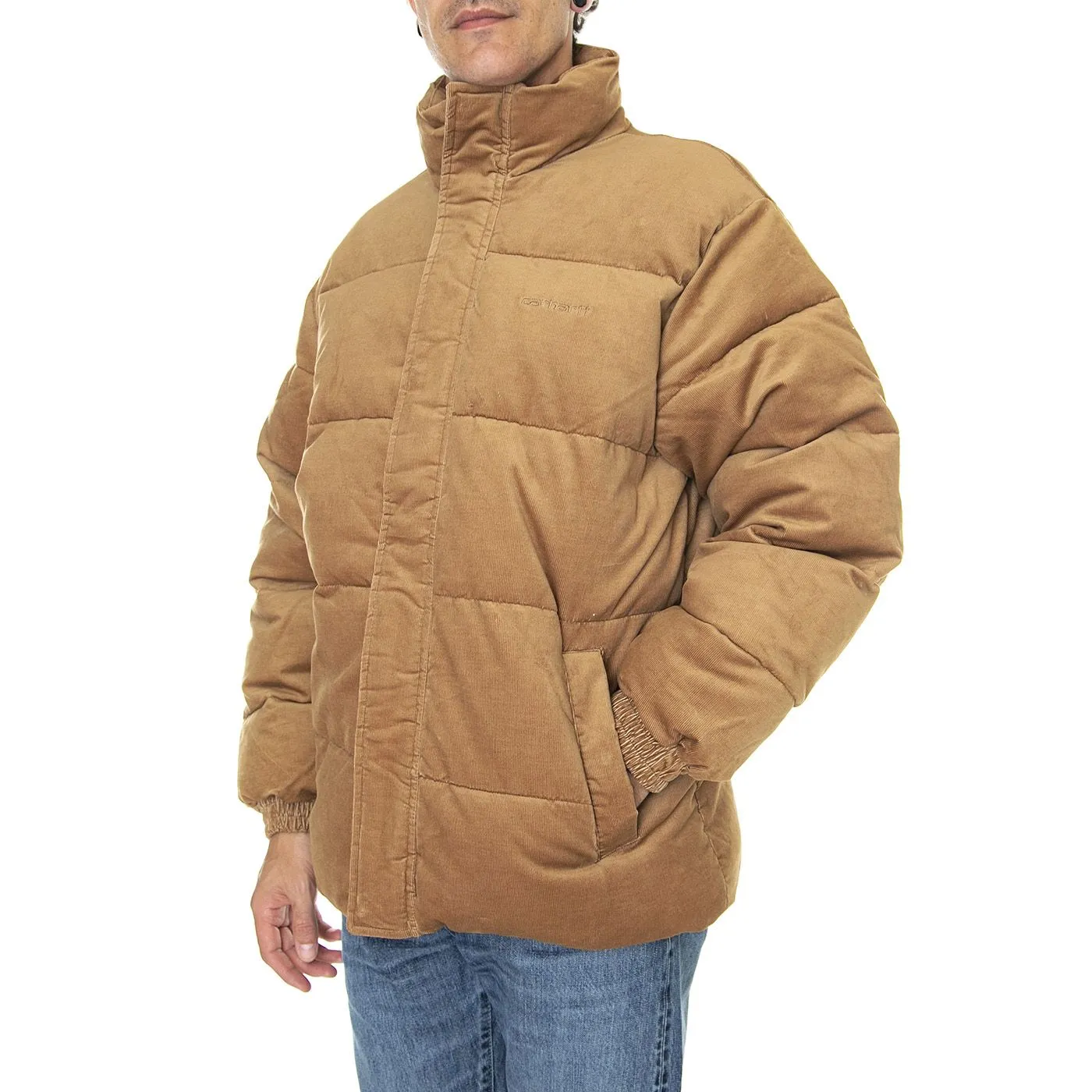 CARHARTT WIP Layton Jacket Jasper / Jasper - Giacca Invernale Uomo Marrone    