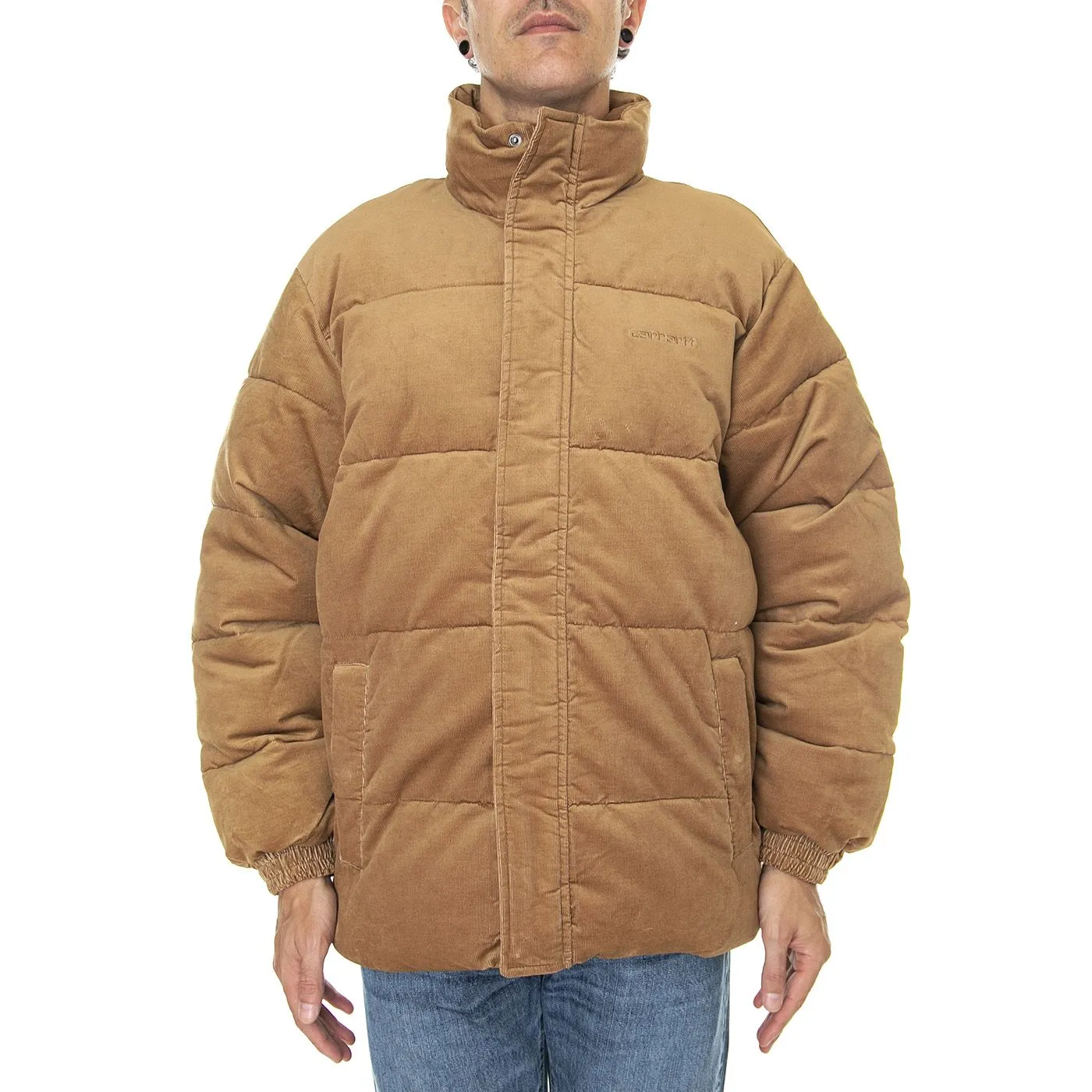 CARHARTT WIP Layton Jacket Jasper / Jasper - Giacca Invernale Uomo Marrone    