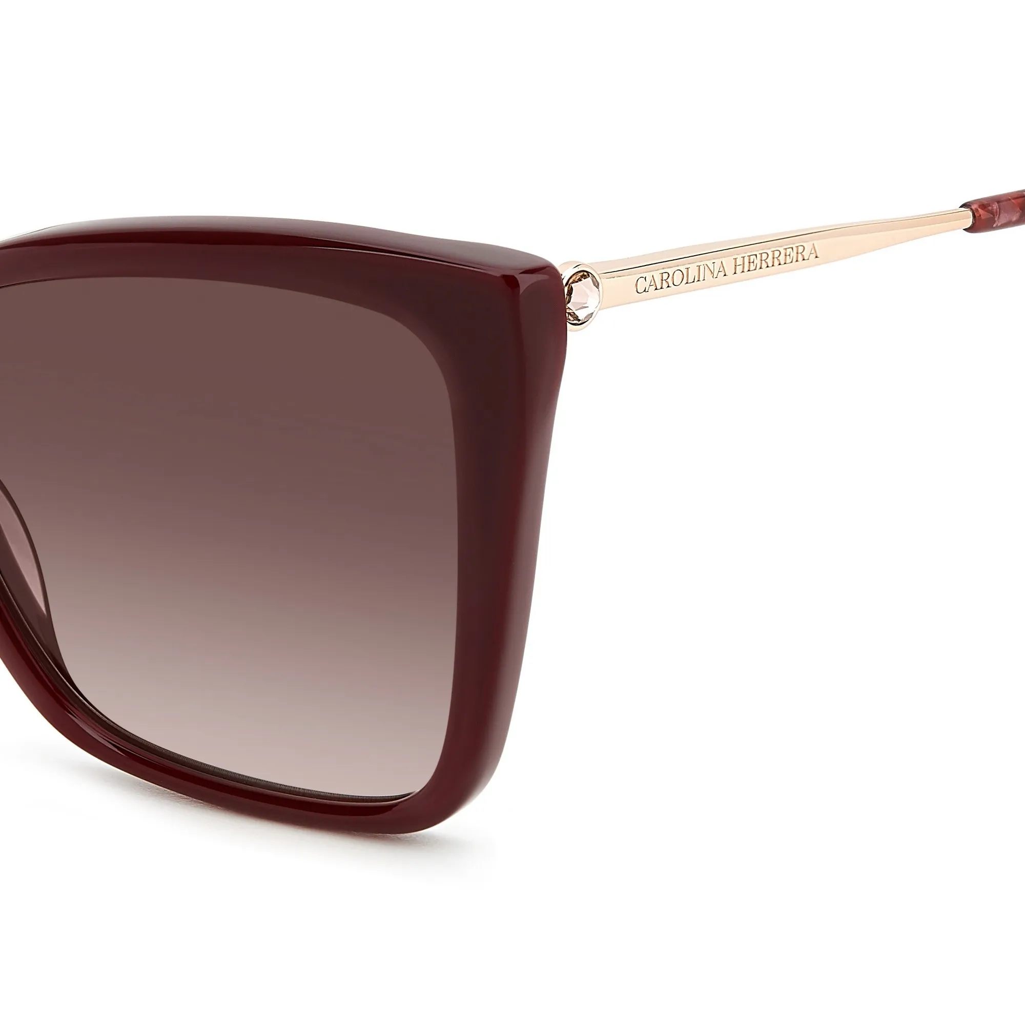   Carolina Herrera HER 0180/S - 6K3 HA Oro Bordeaux | Occhiale Da Sole Donna 