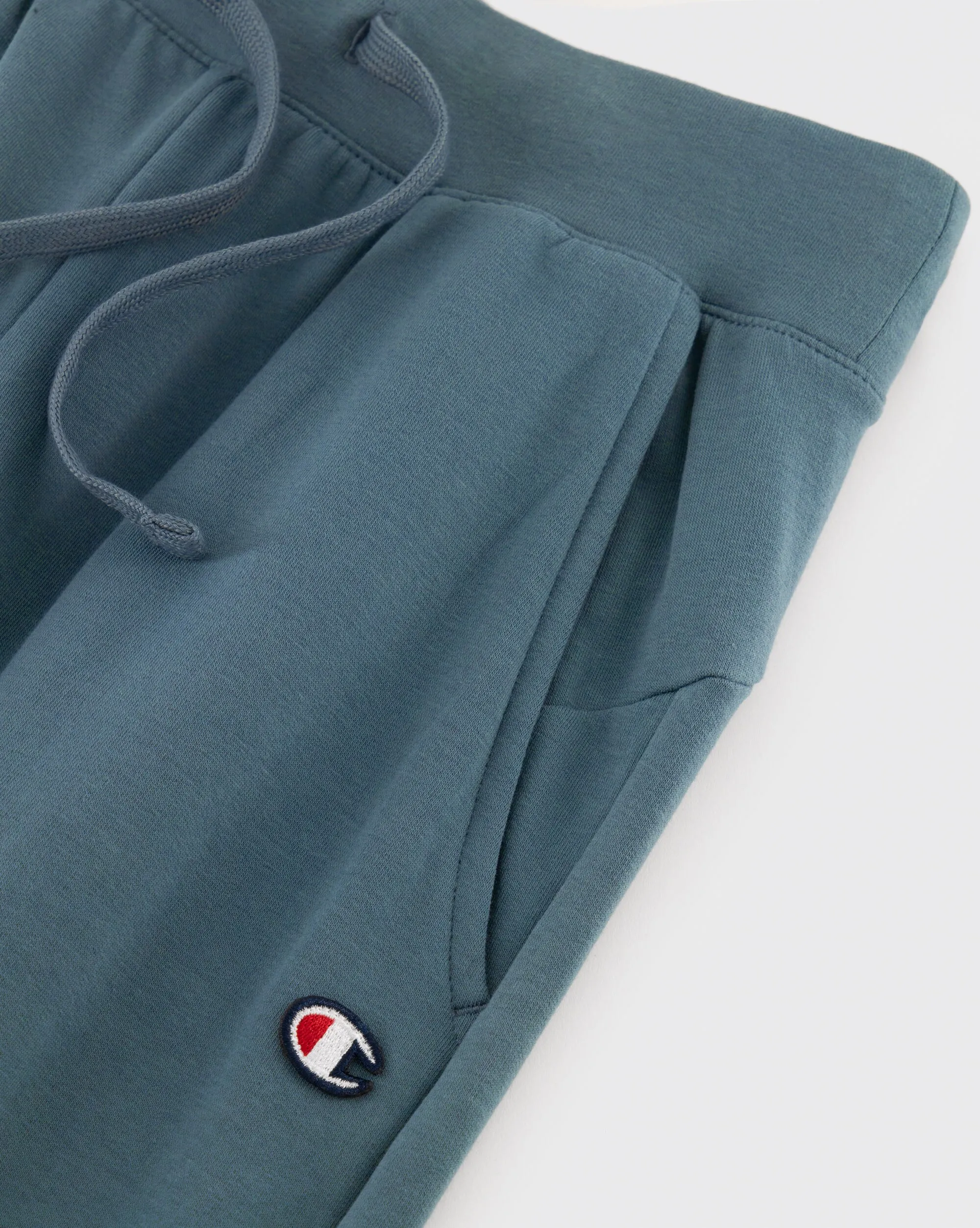 Champion Pantaloni Slim Fit Con Coulisse e Tasche Grigio Donna