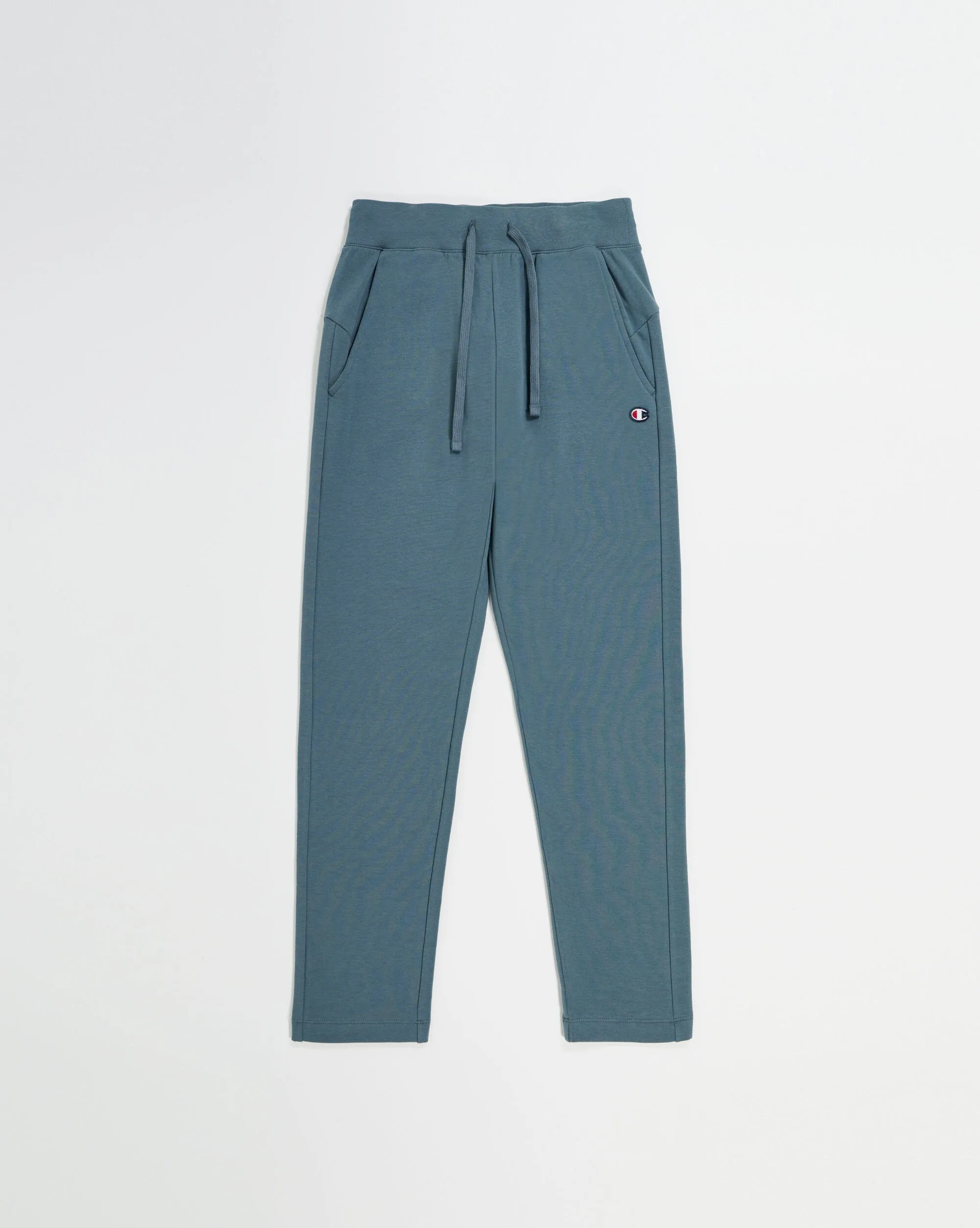 Champion Pantaloni Slim Fit Con Coulisse e Tasche Grigio Donna