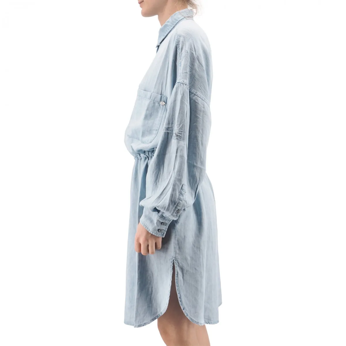 Chemisier Oversize In Lino Essential