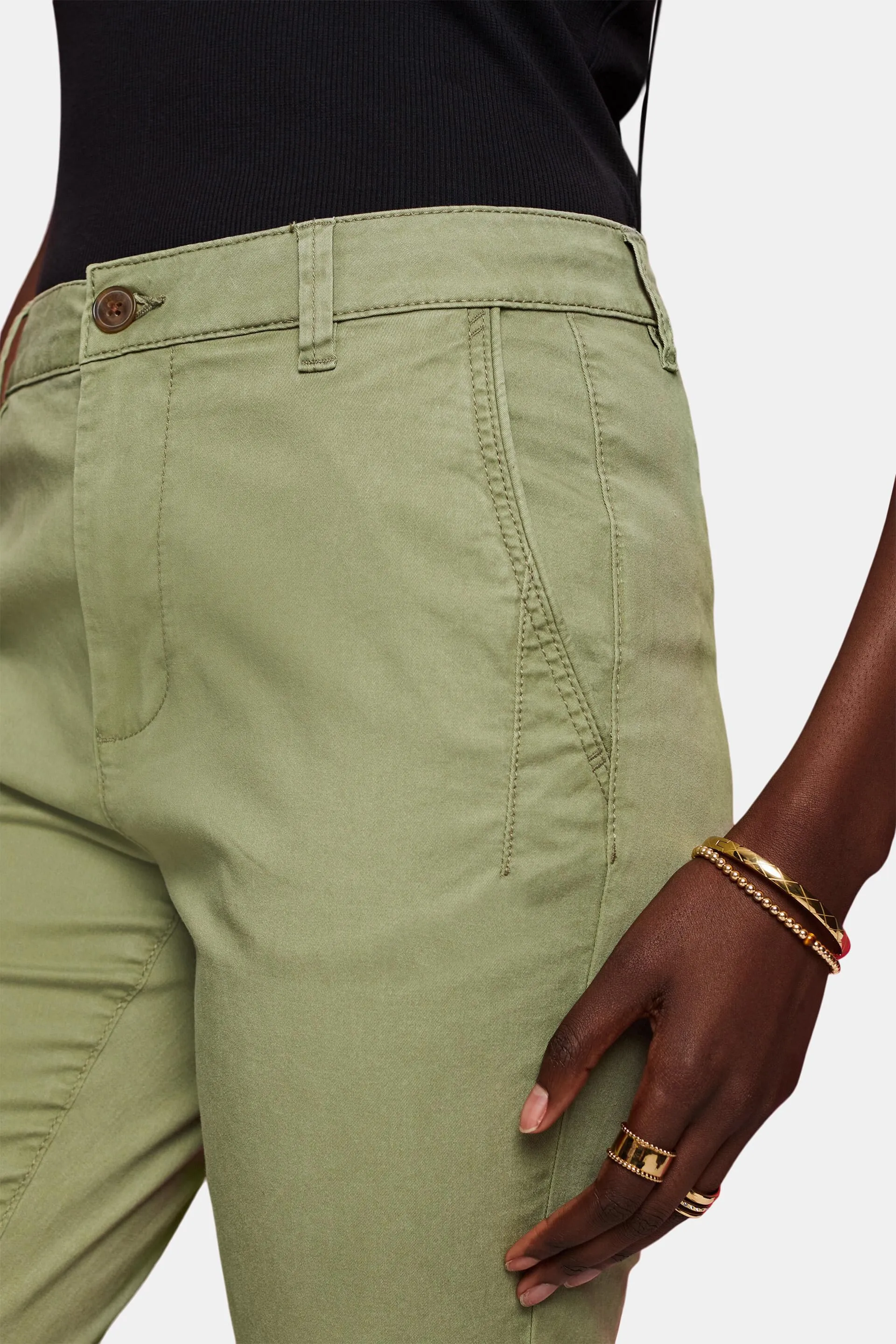 Chino in cotone stretch