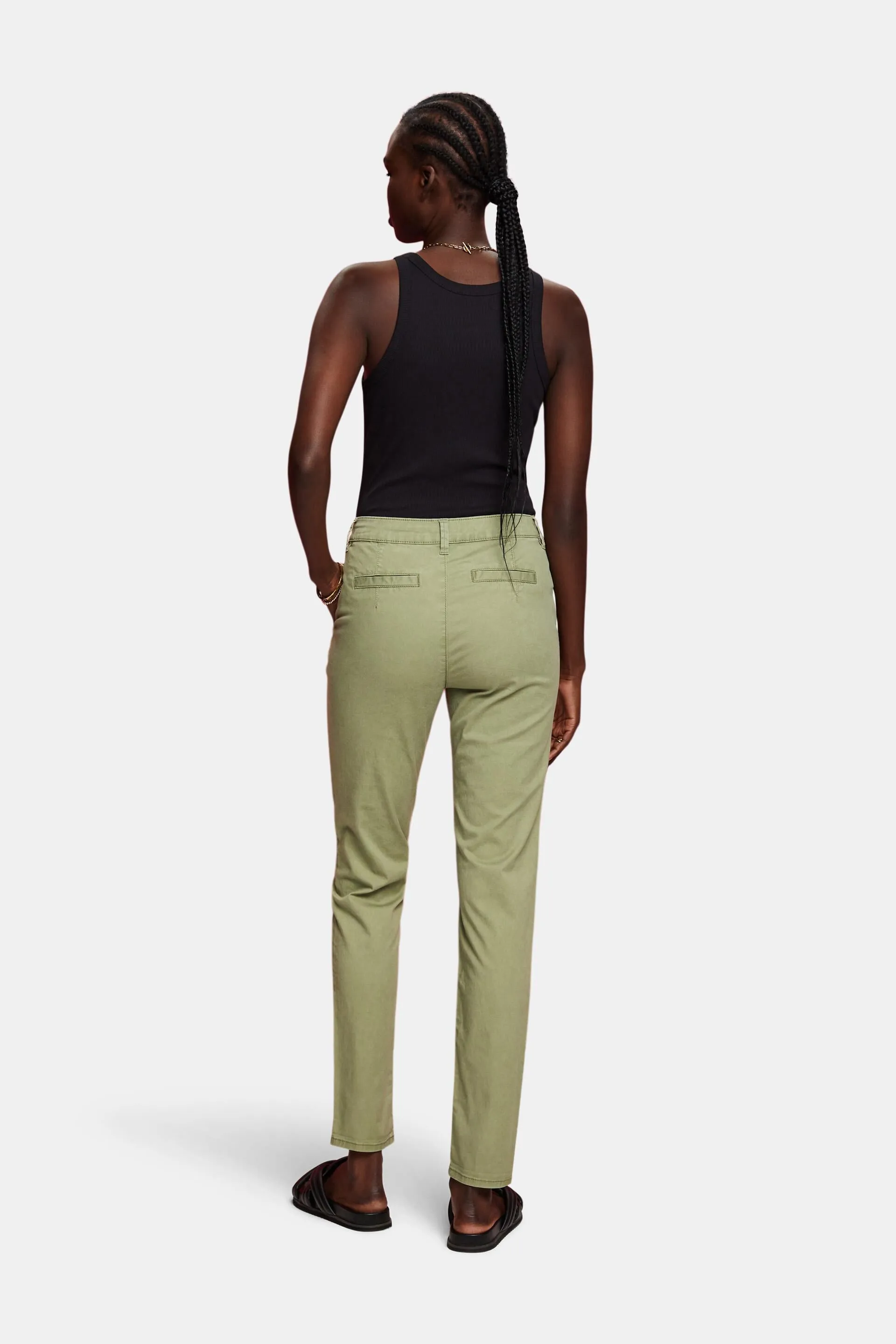 Chino in cotone stretch