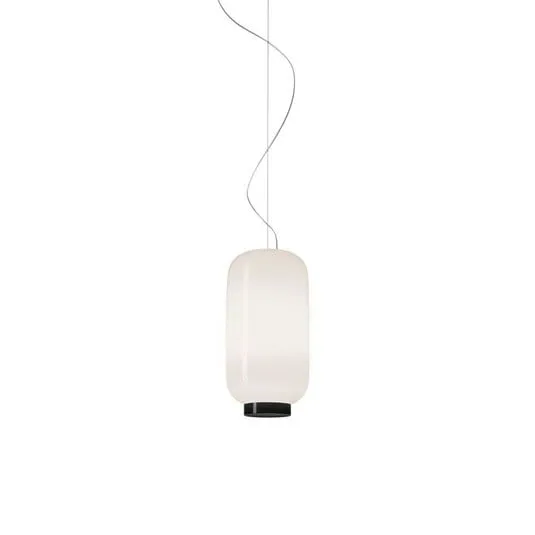 Chouchin 2 Reverse Lampada a Sospensione Bianco/Nero - Foscarini | Acquista online