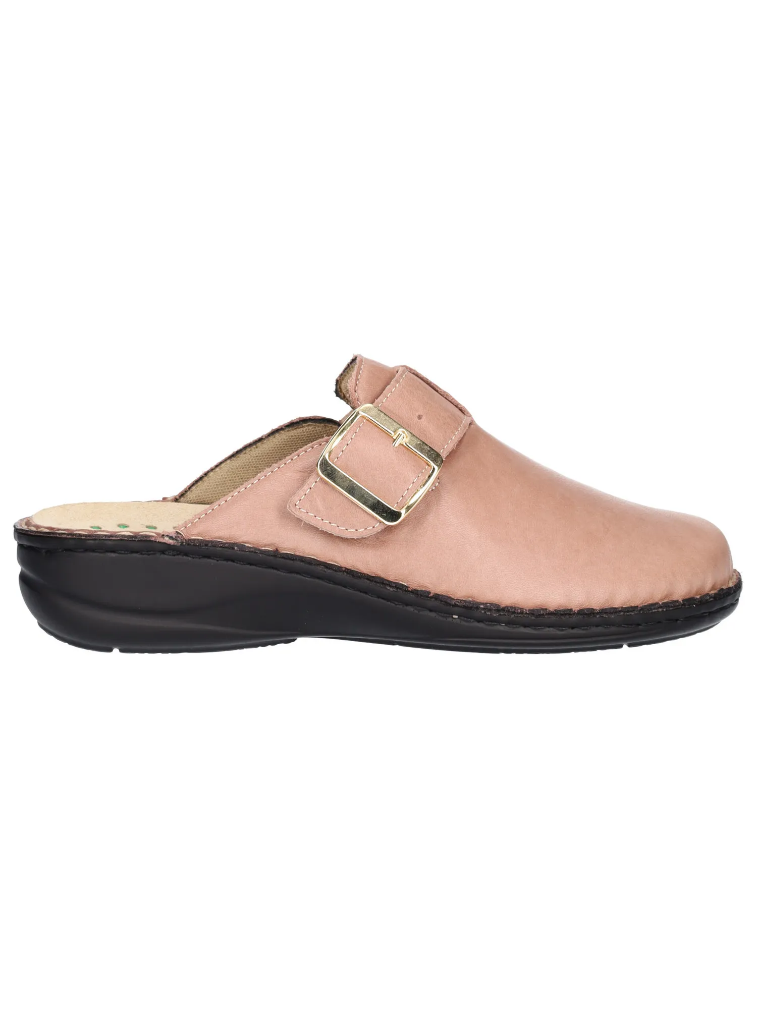Ciabatta zeppa bassa Grunland da donna rosa
