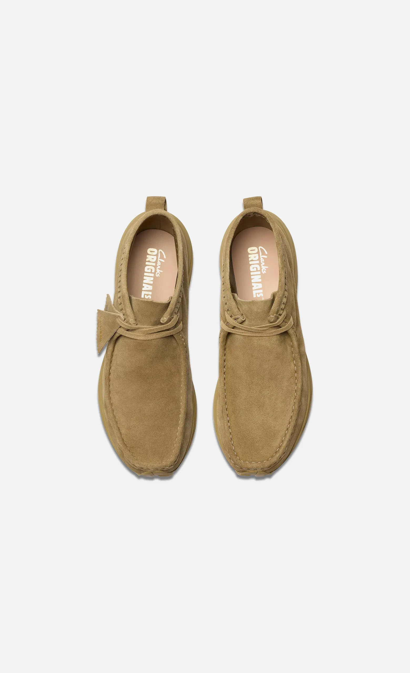 Clarks – Wallabee Eden Sand Suede