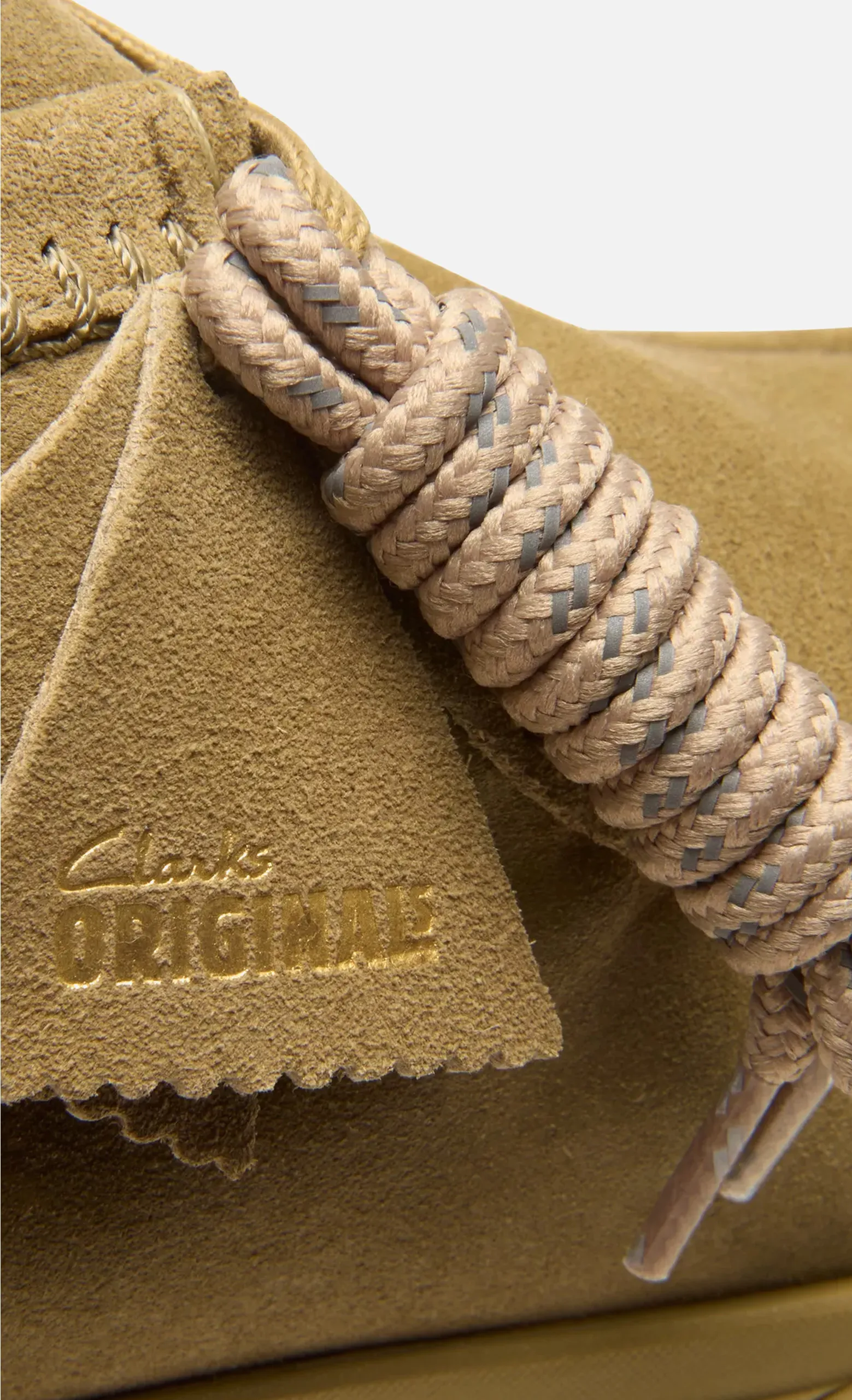 Clarks – Wallabee Eden Sand Suede