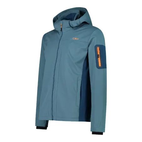 CMP   uomo    Giacca in Softshell con cappuccio 05ER