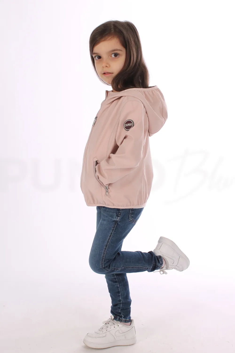 COLMAR | GIACCA SOFTSHELL CON CAPPUCCIO FISSO BAMBINA - Punto Blu