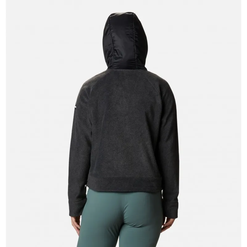 Columbia Pile con cappuccio Exploration da donna Charcoal Heather