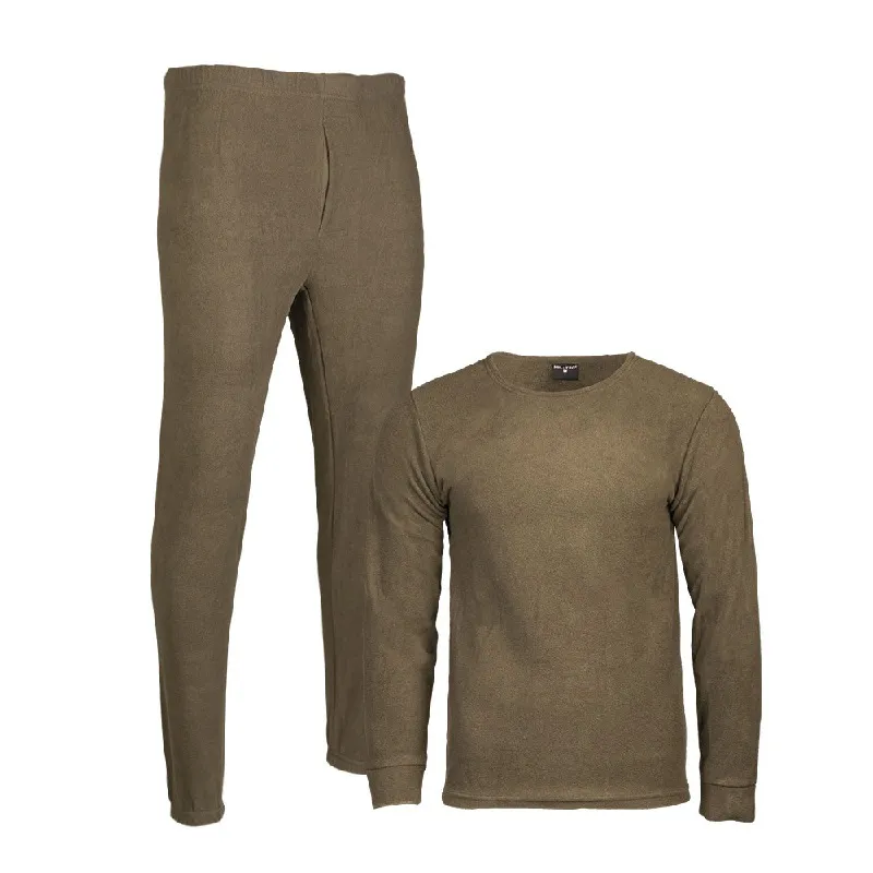Completo intimo termico girocollo pantaloni pile
