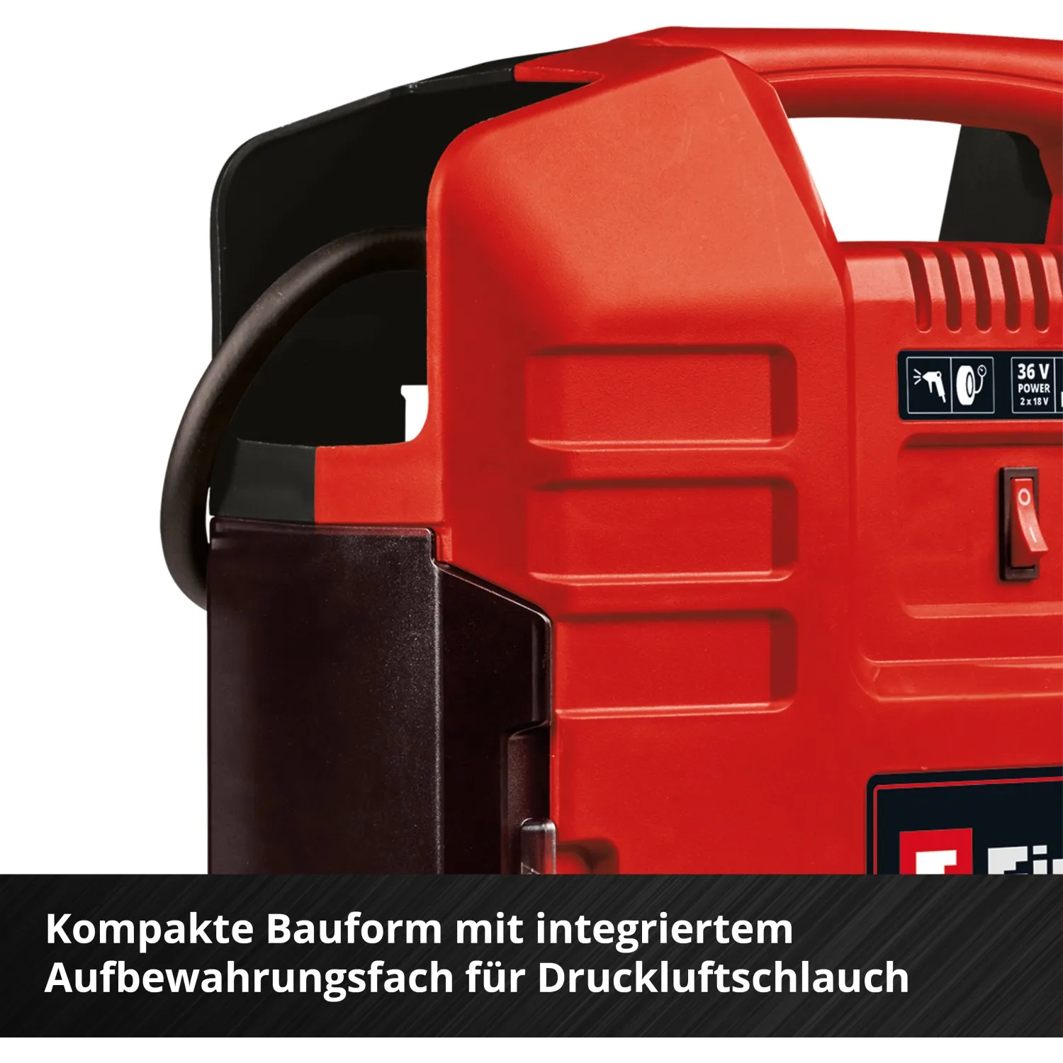 Compressore portatile a batteria Einhell Power X-Change TE-AC 36/8 Li OF Solo