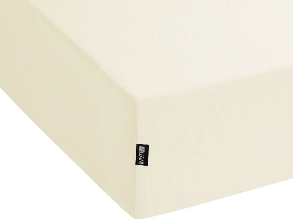Coprimaterasso elasticizzato JANBU Cotone 180x200 cm Beige