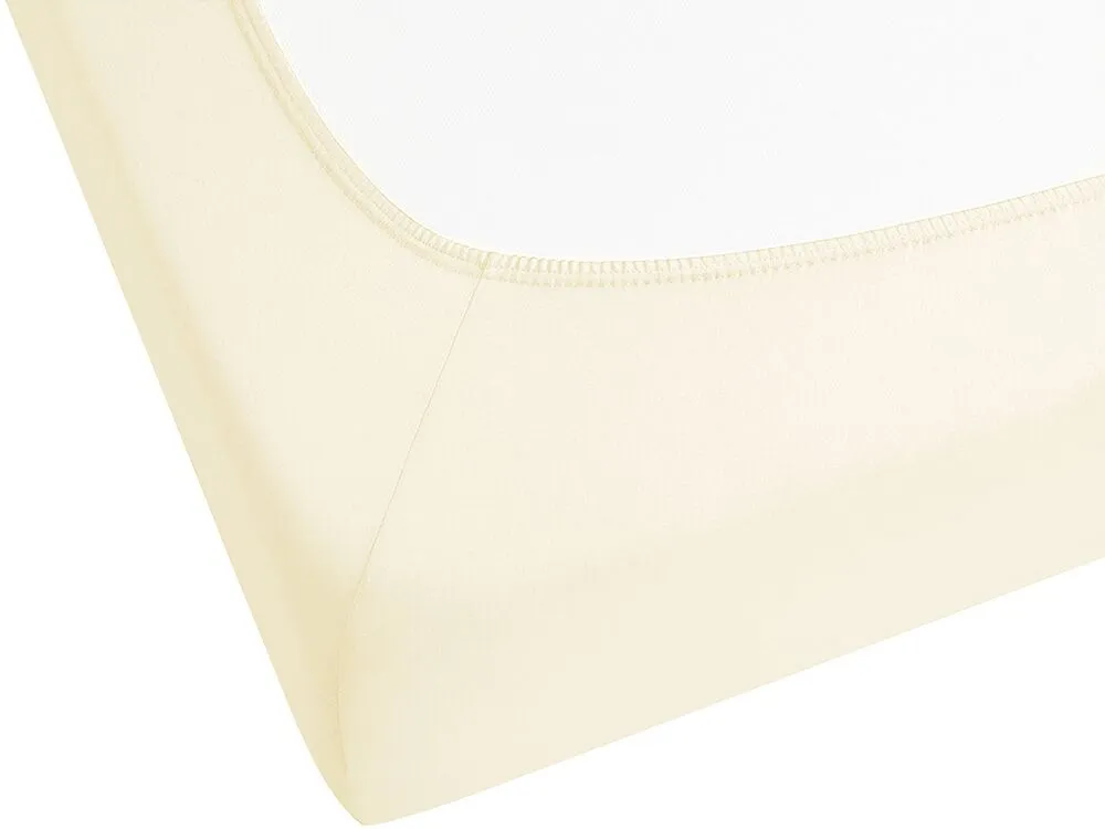 Coprimaterasso elasticizzato JANBU Cotone 180x200 cm Beige