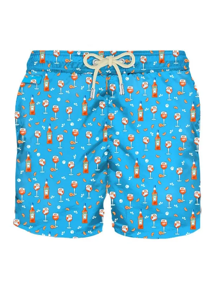 COSTUME DA BAGNO APEROL SPRITZ IN TESSUTO LEGGERO