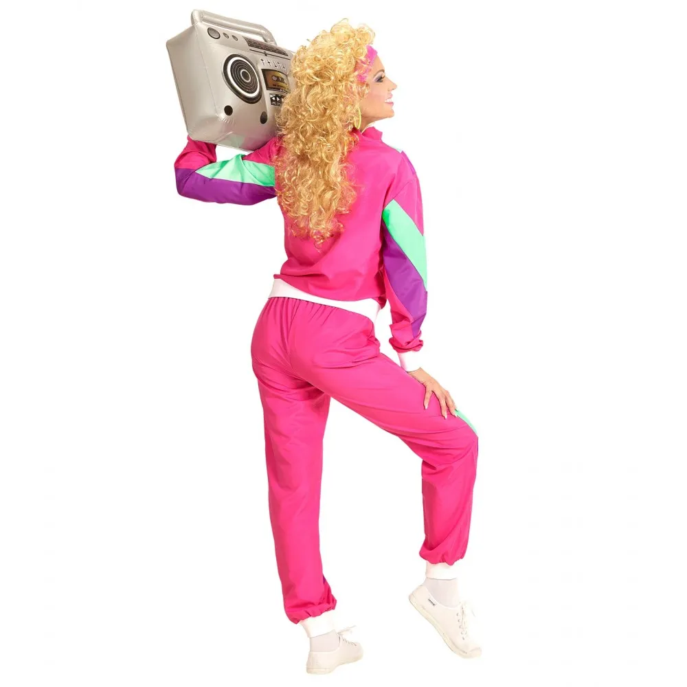 Costume Tuta Anni 80 Unisex per Feste a Tema, Taglia XL, Adulto