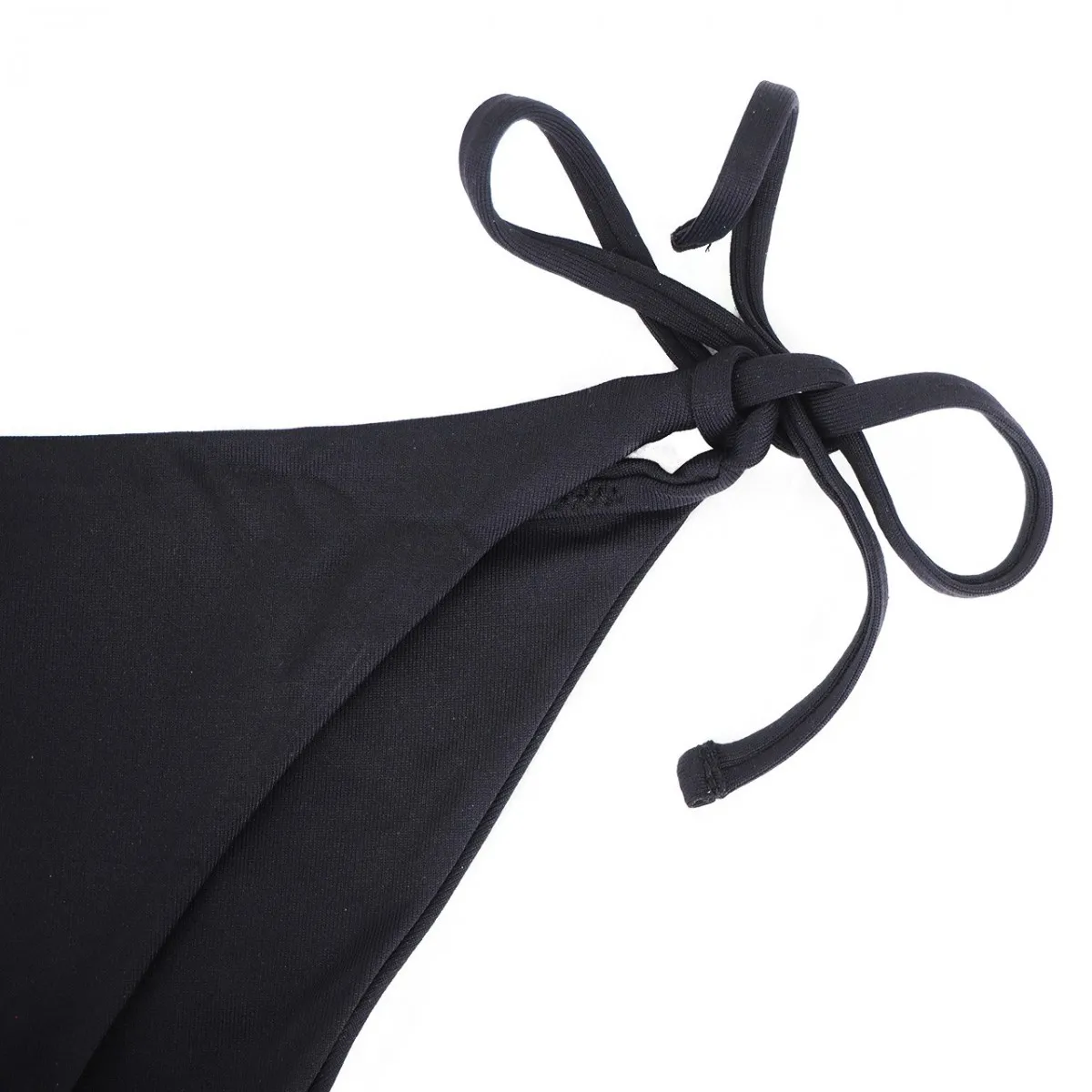 Costume Virgo String Slip, Nero