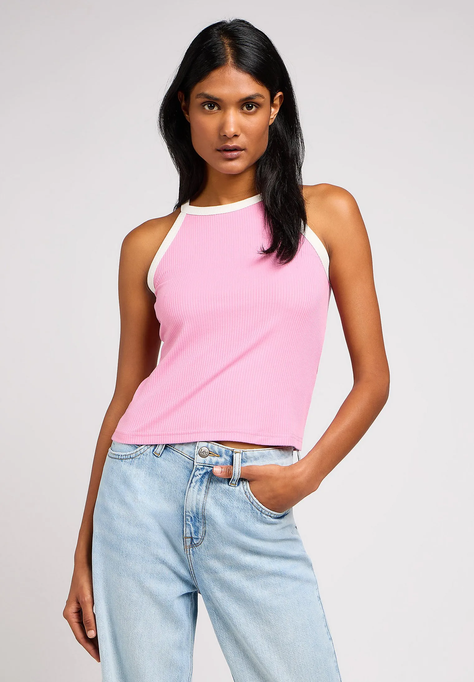 CROPPED HALTER - Top