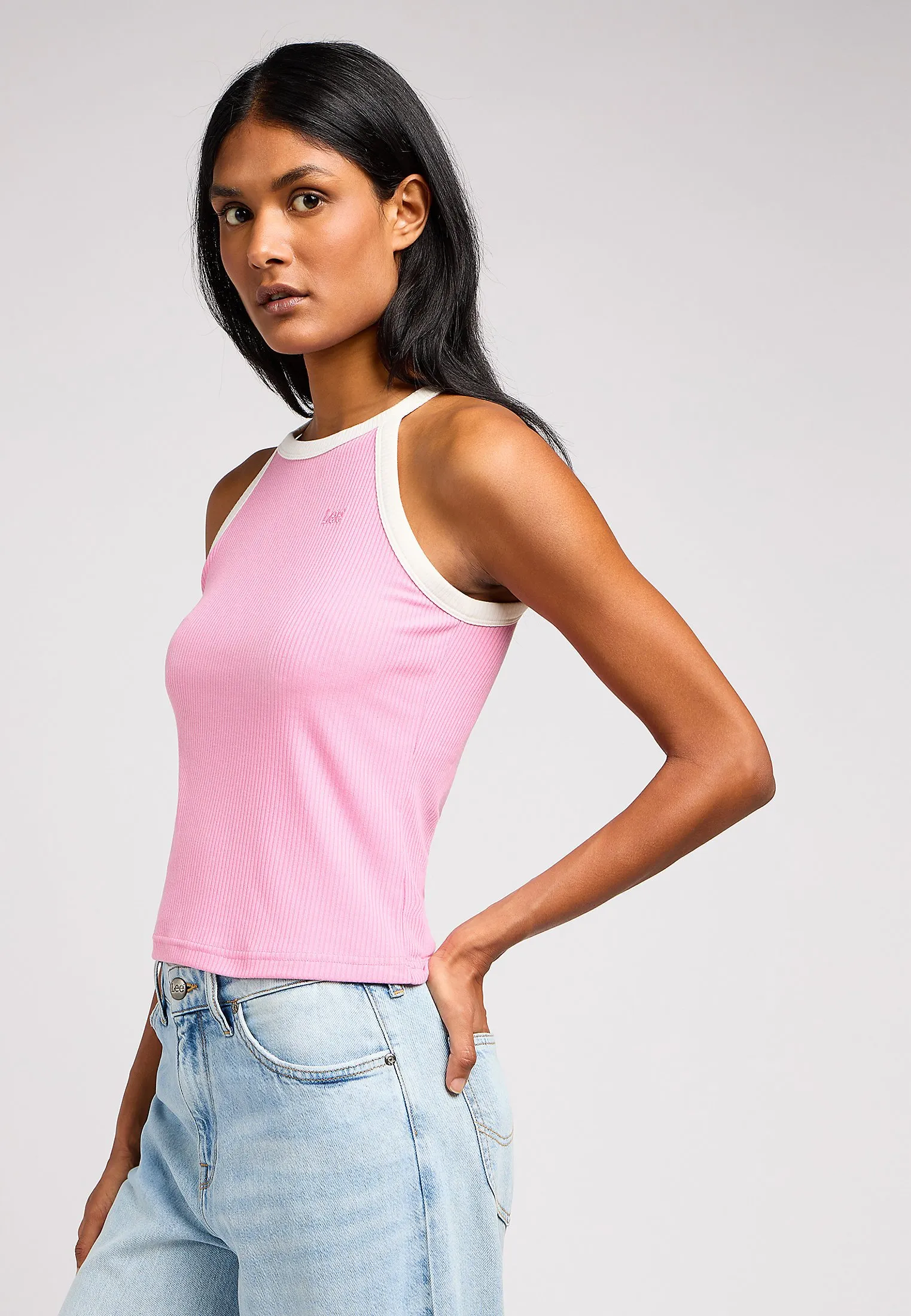 CROPPED HALTER - Top