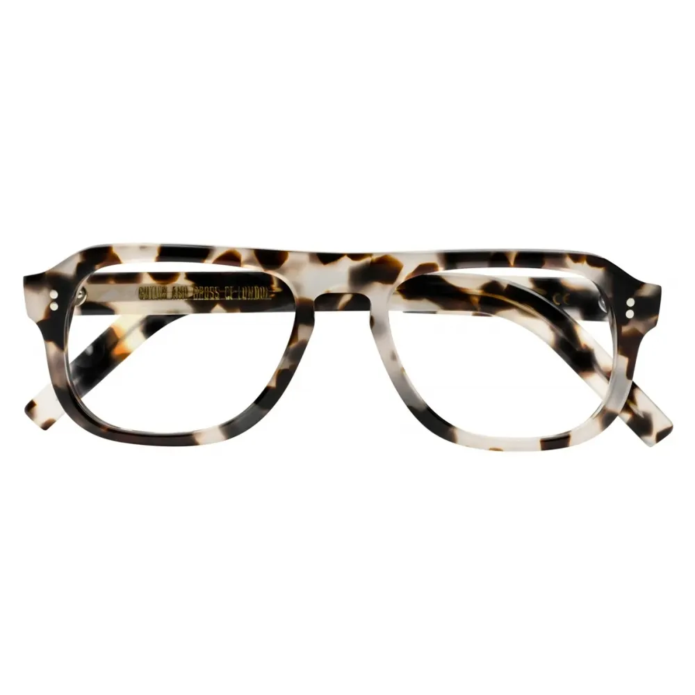 Cutler & Gross - 0822 Aviator Optical Glasses - Jet Engine Grey - Luxury - Cutler & Gross Eyewear