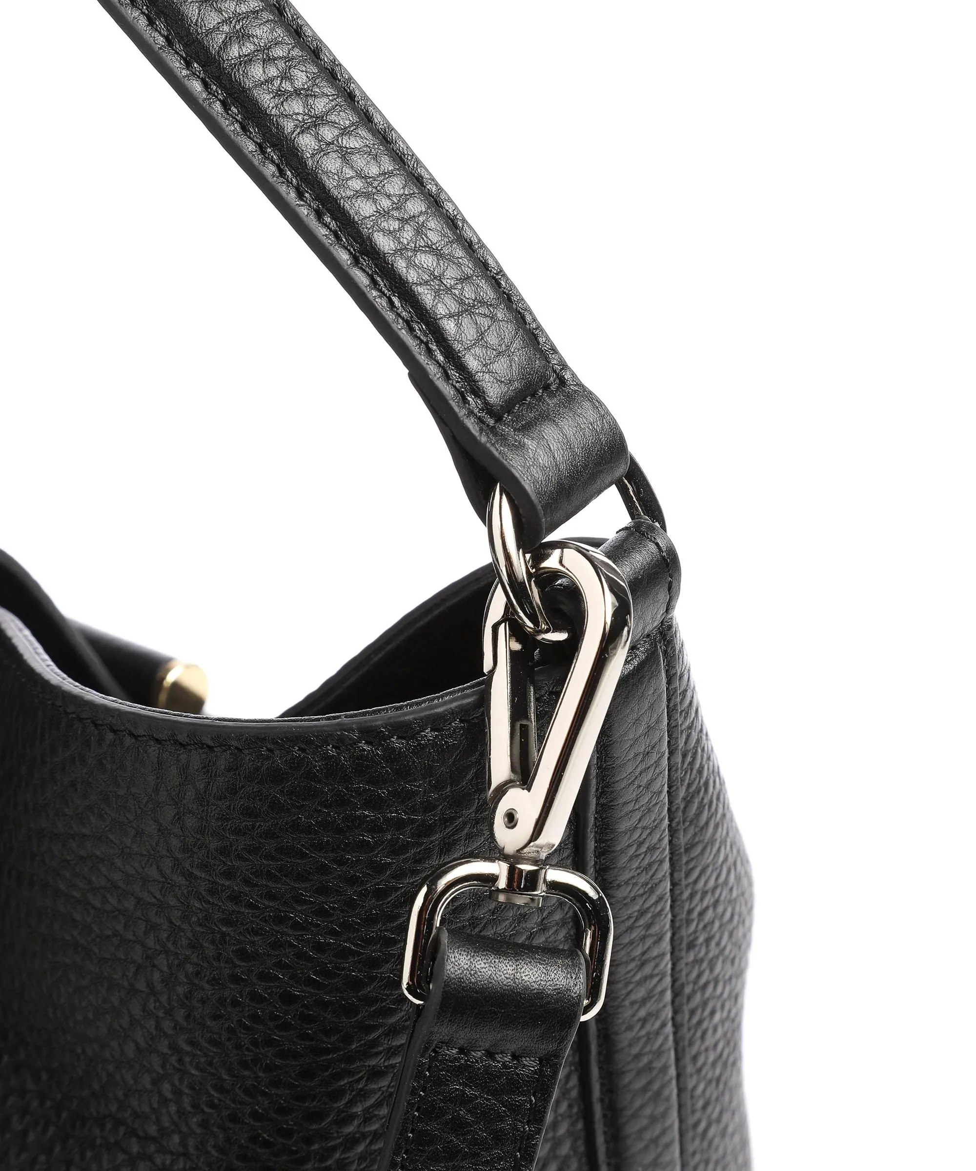  Decadent Copenhagen Lois Borsa hobo pelle granulata nero  