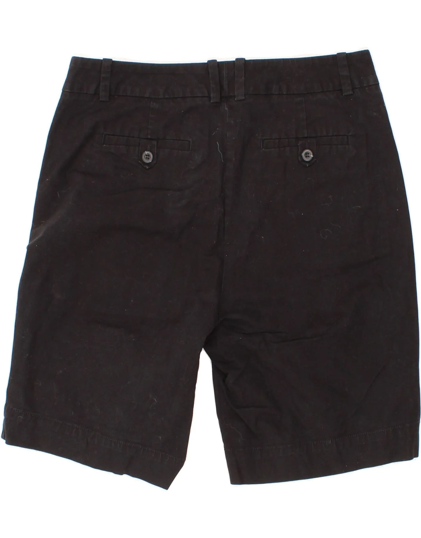 DOCKERS Womens Chino Shorts US 10 Large W34  Black Cotton