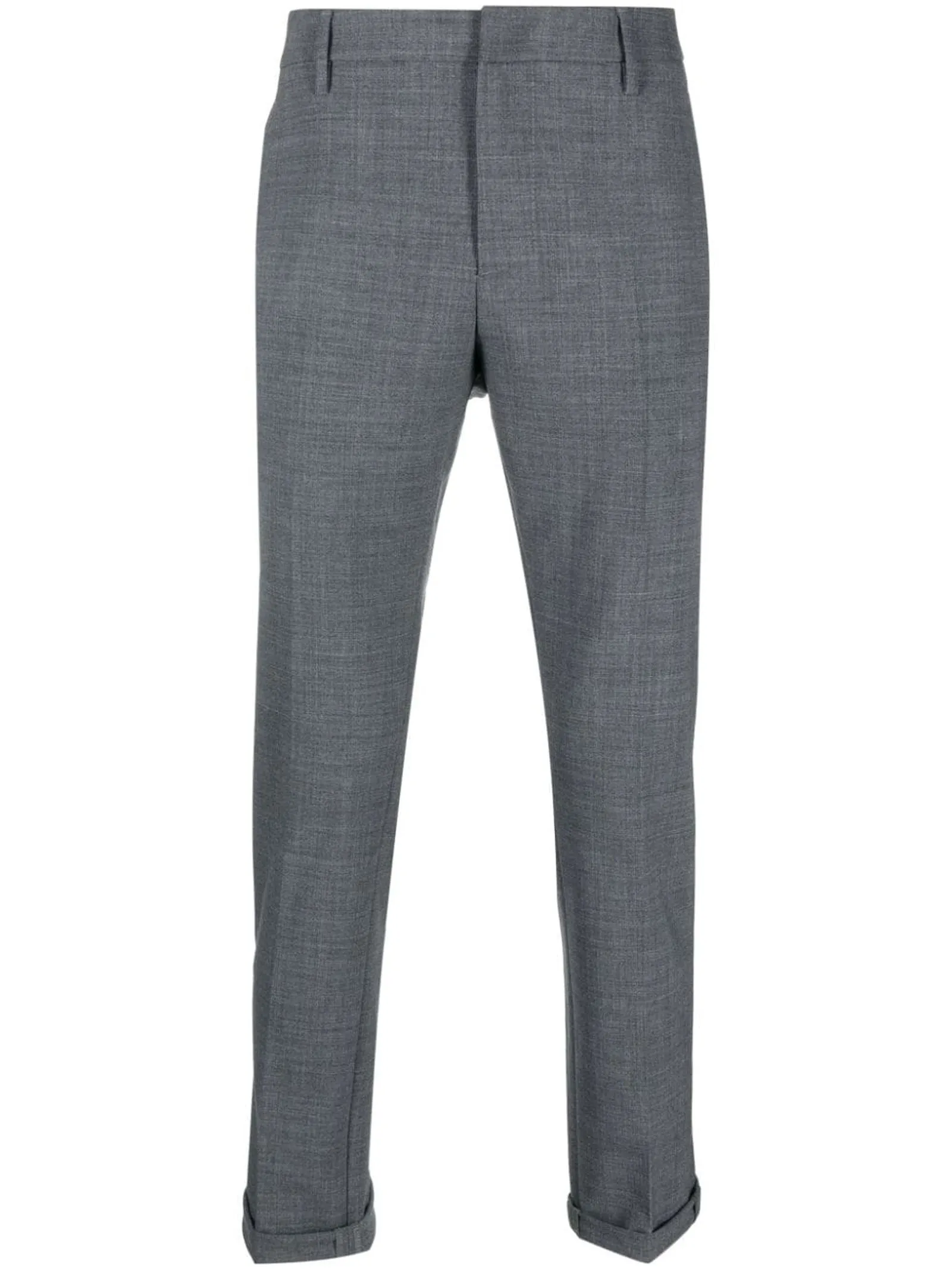 DONDUP Abbigliamento,Pantaloni Chino Gaubert in cotone grigio antracite 