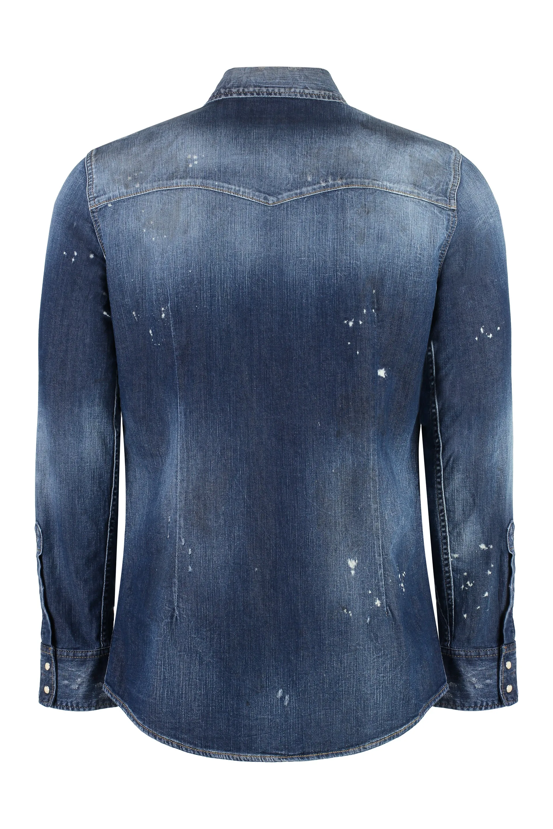 Dsquared2 Camicia Fashion Western in denim