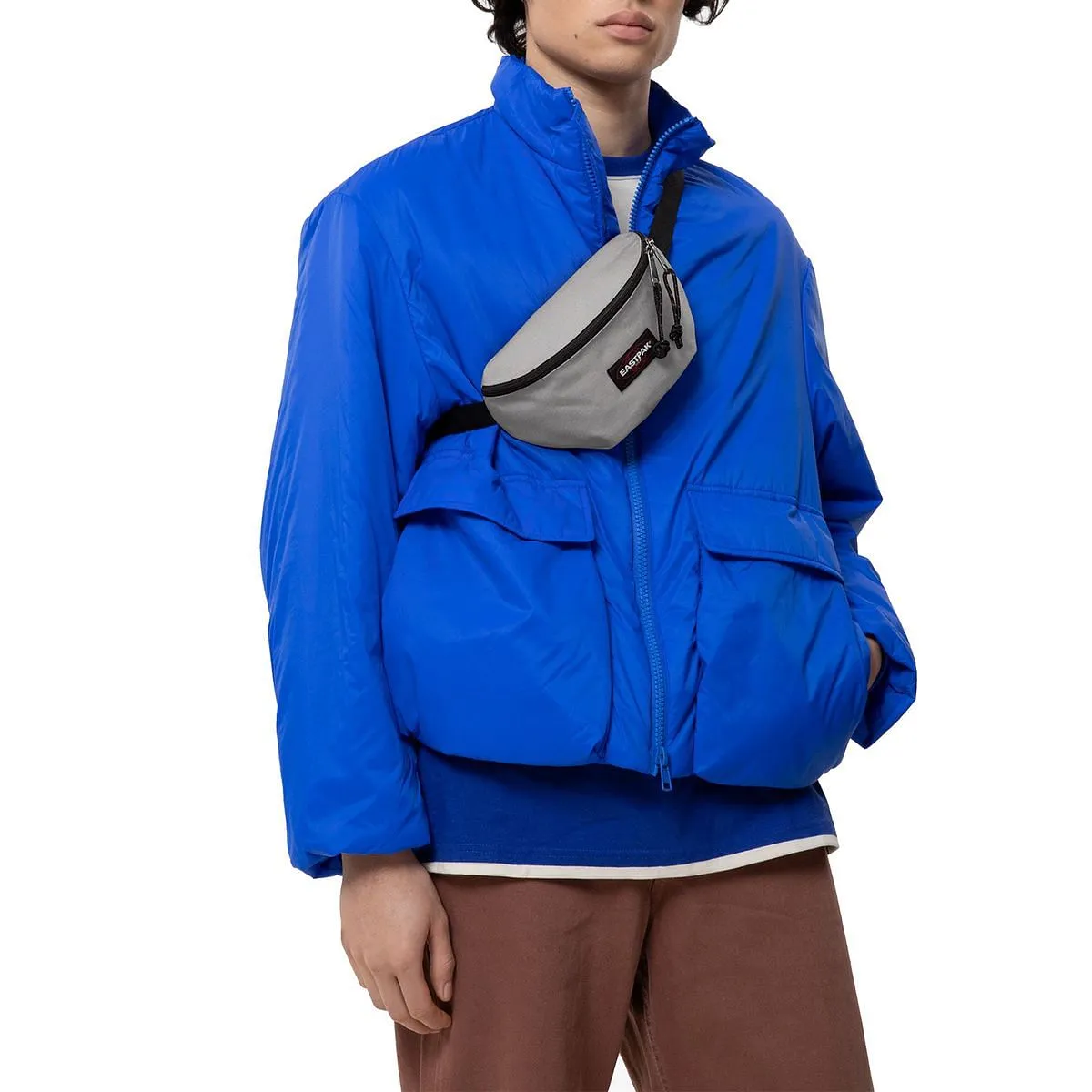      EASTPAK MARSUPIO SPRINGER SNOW GREY  