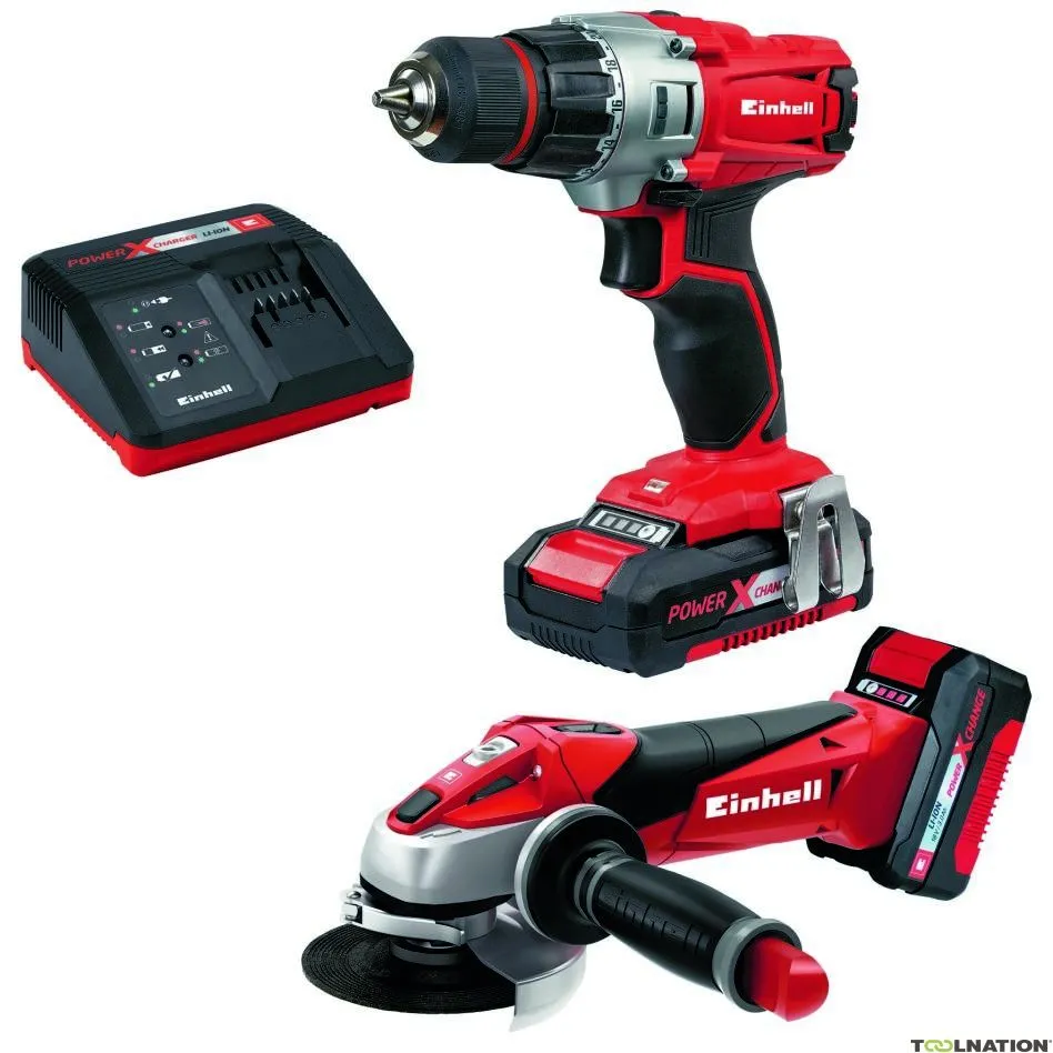Einhell 4257211 Kit di utensili TE-TK 18 Li Kit (CD+AG)