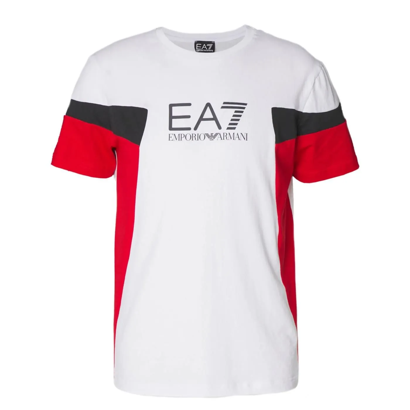     EMPORIO ARMANI 7 EA7 TRAIN SUMMER BLOCK TEE SS 3DPT10 1100
