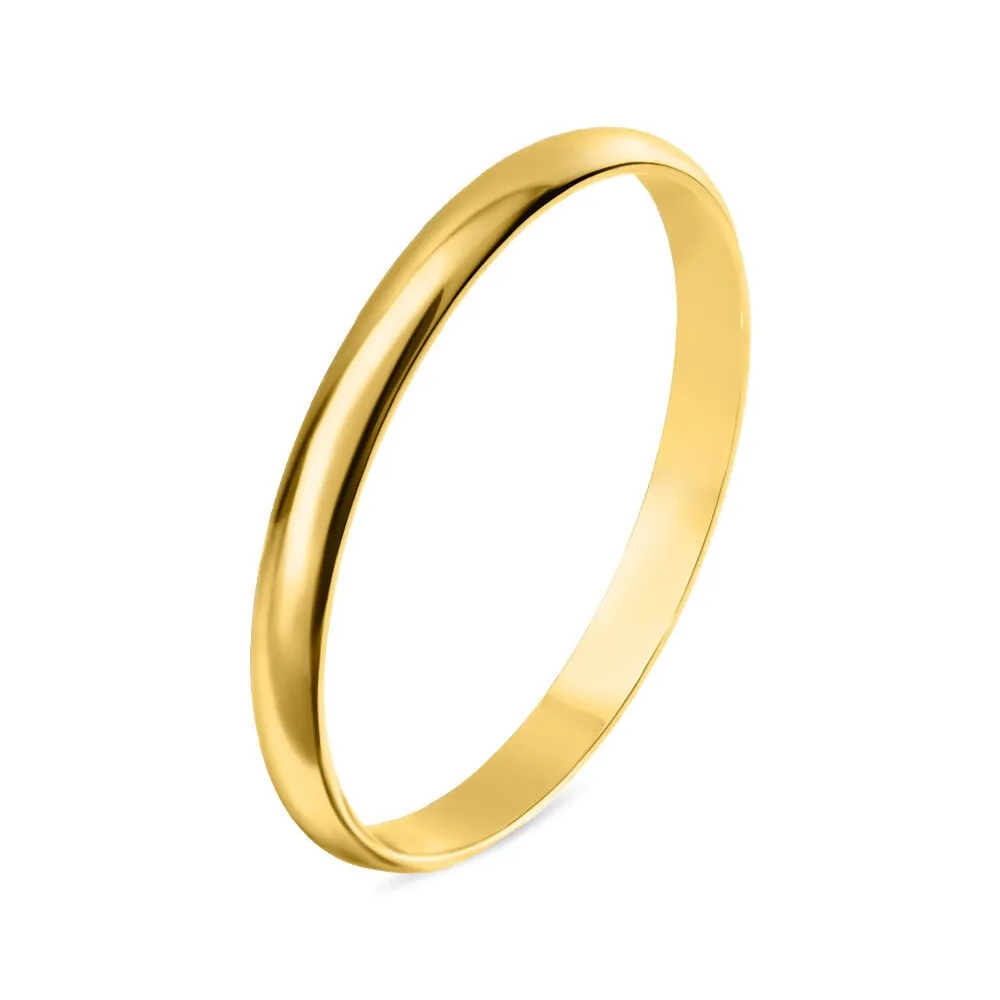 Fede Fermanello Classico 1.95mm Oro Giallo