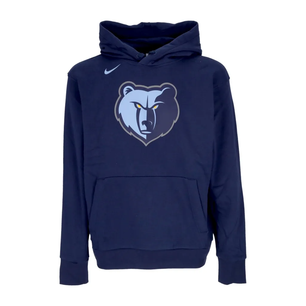 felpa cappuccio uomo nba essential fleece hoodie memgri COLLEGE NAVY