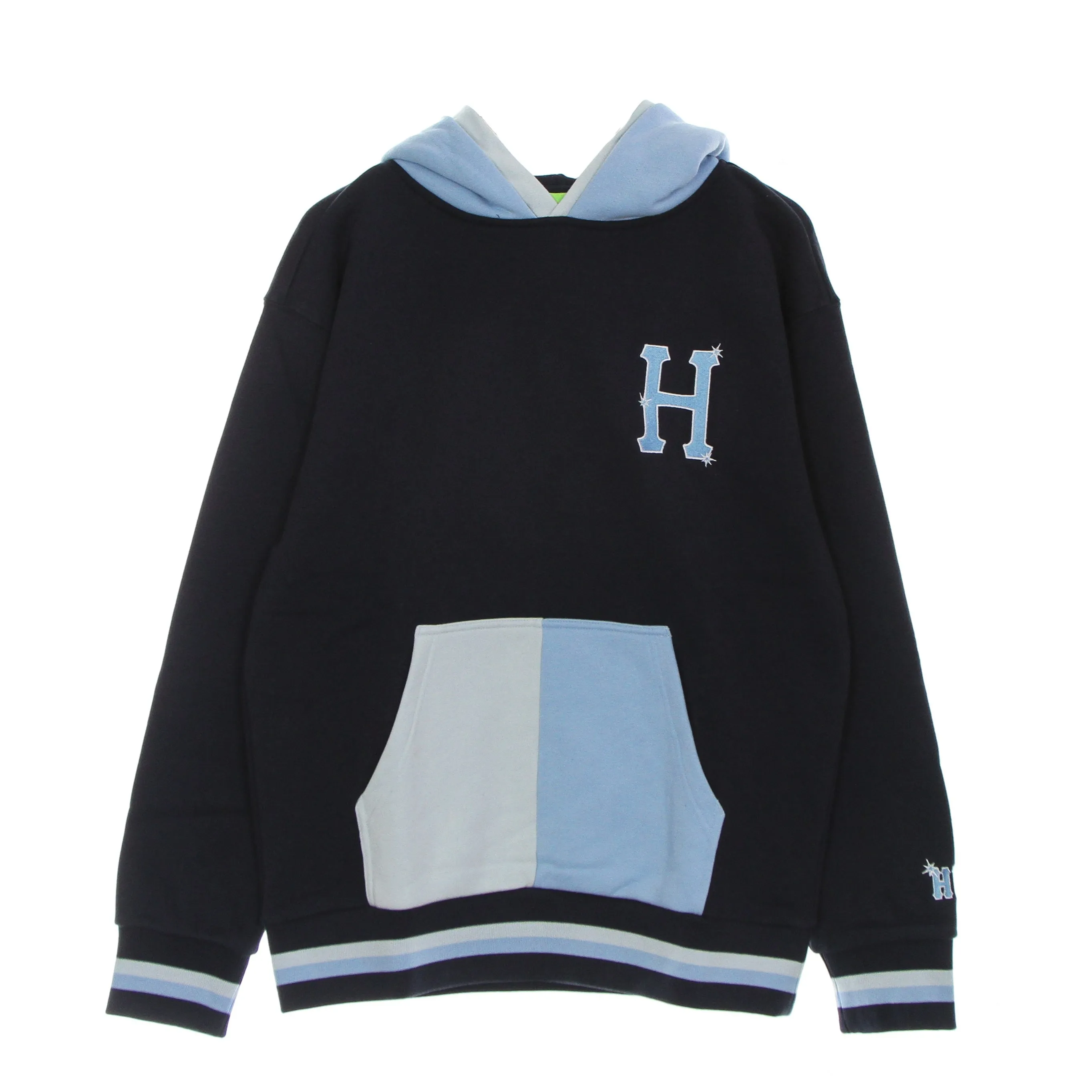 Felpa Cappuccio Uomo Sideline P/o Hoodie Indigo