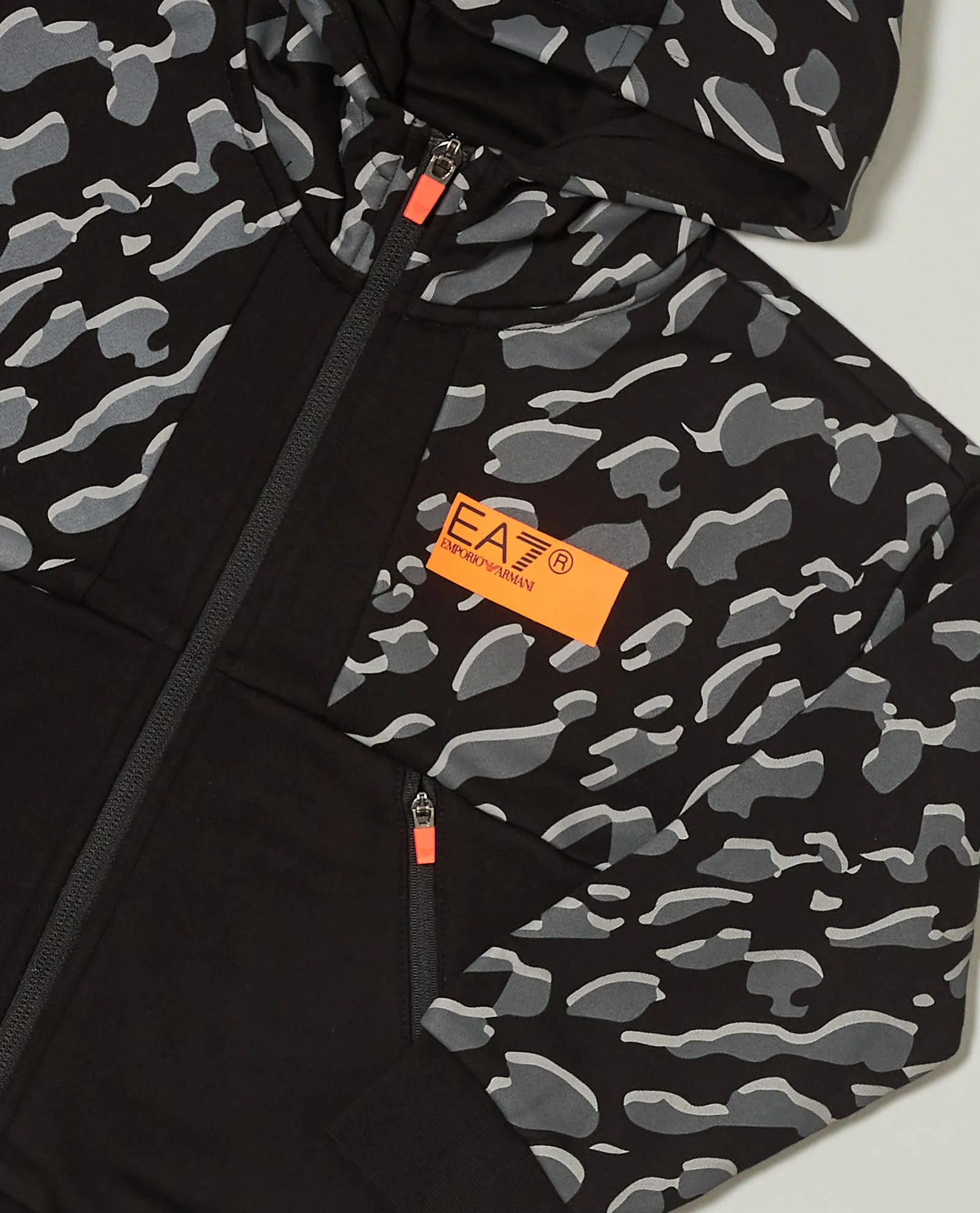 Felpa EA7 Graphic Series Boy in misto cotone