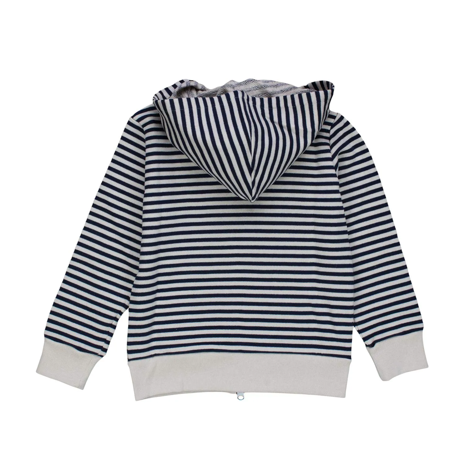 Felpa Hoodie A Righe Bambina