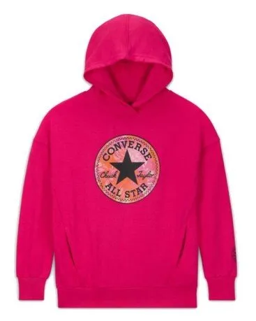 Felpa Junior Oversize Chuck Taylor Hood