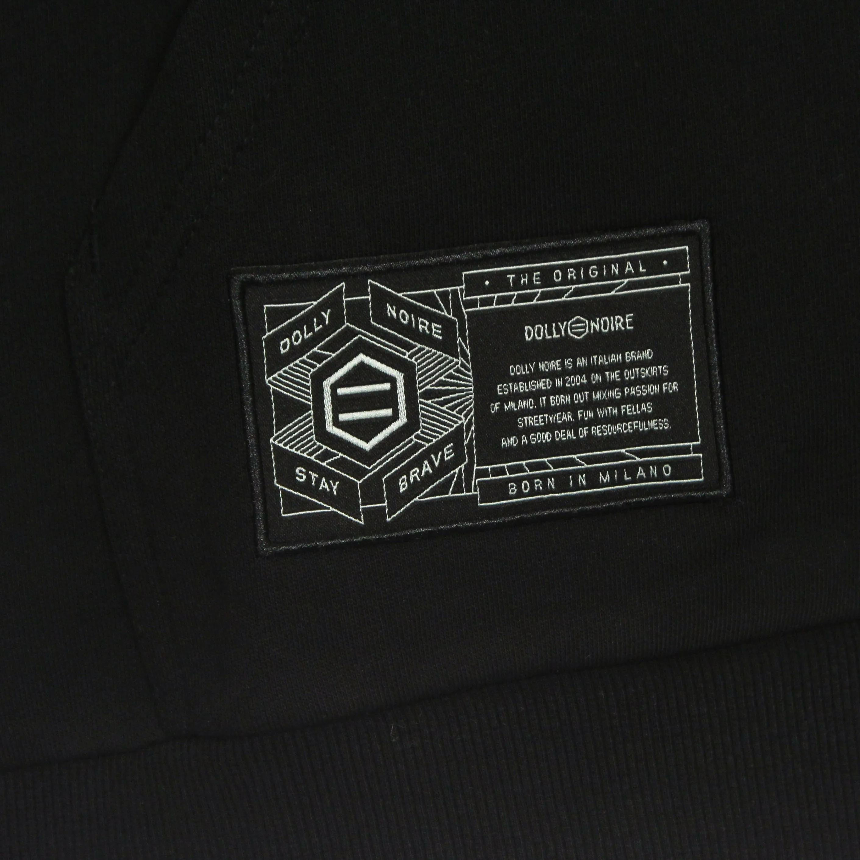 Felpa Leggera Cappuccio Uomo Rosa Hoodie Black