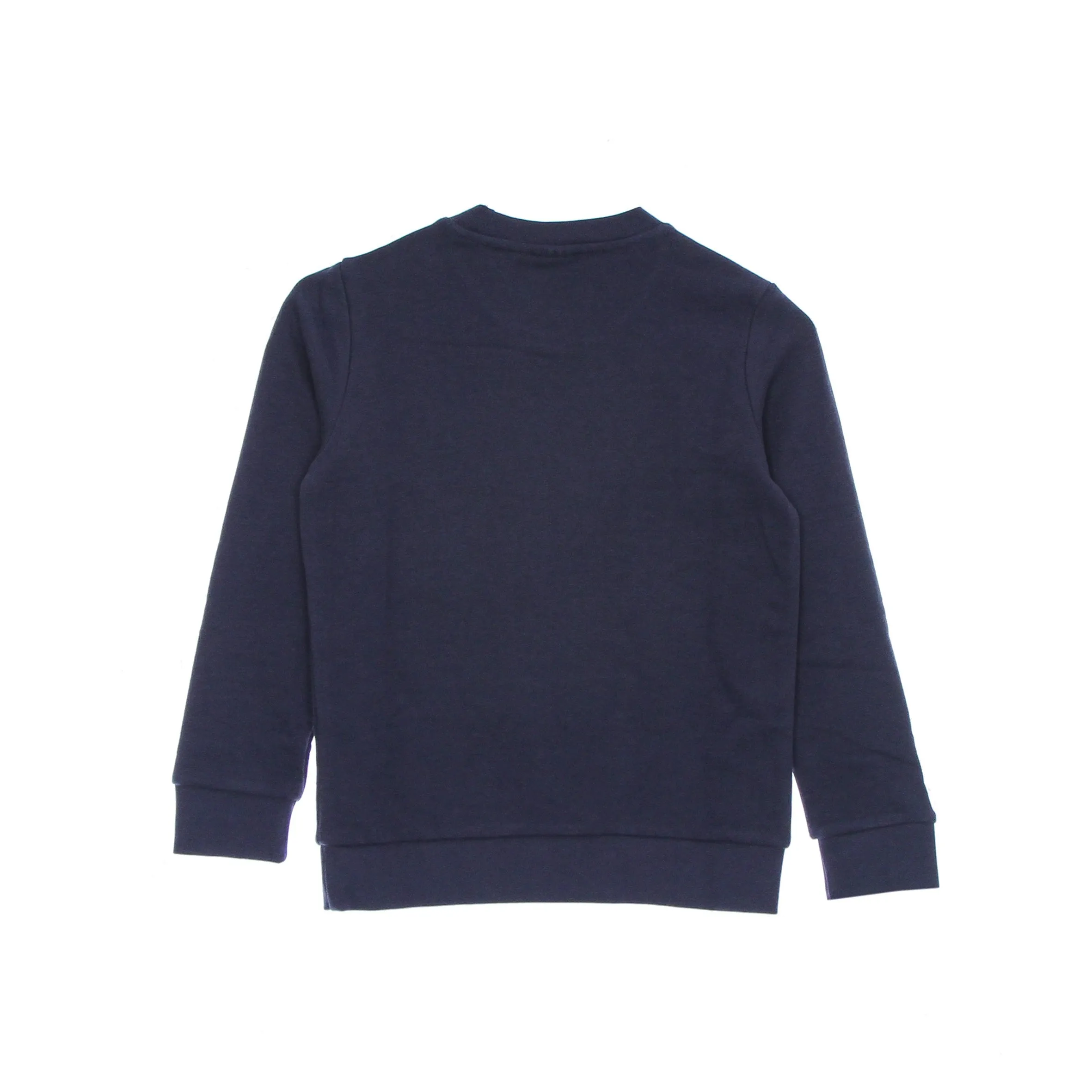 Felpa Leggera Girocollo Ragazzo Trefoil Crew Shadow Navy/white