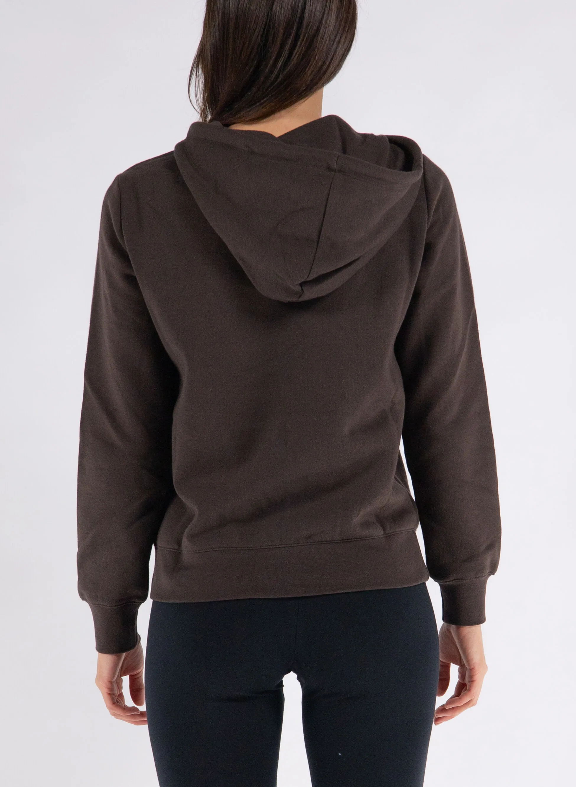 felpa lull zip con cappuccio