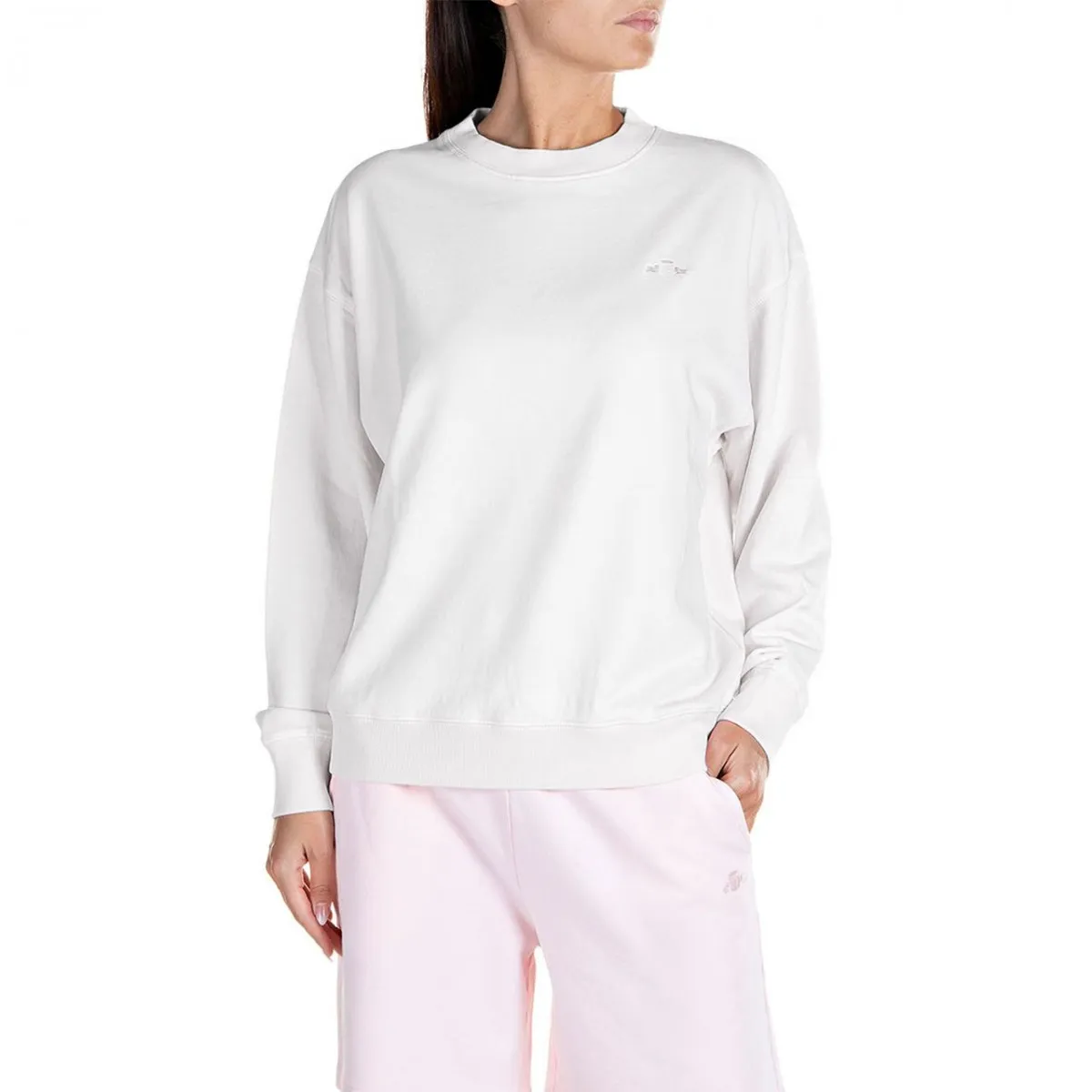 Felpa oversize BIO PACK, Bianco