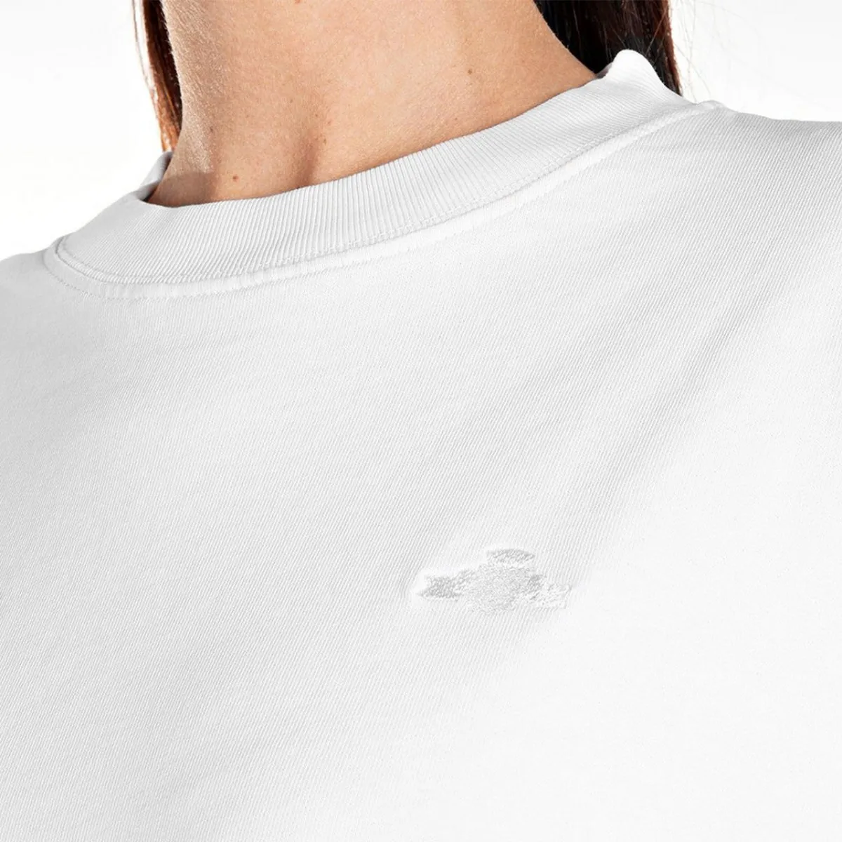 Felpa oversize BIO PACK, Bianco